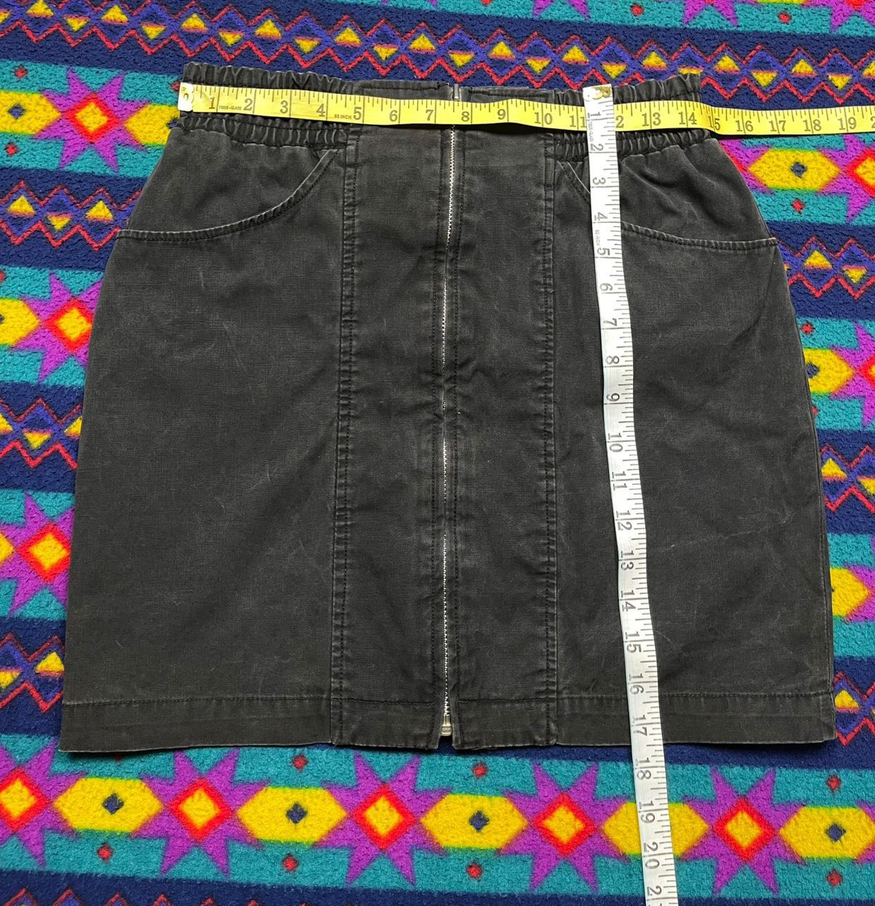 Designer × Hysteric Glamour × Japanese Brand Hysteric Glamour Denim Mini Skirt Size 30" / US 8 / IT 44 - 17 Thumbnail