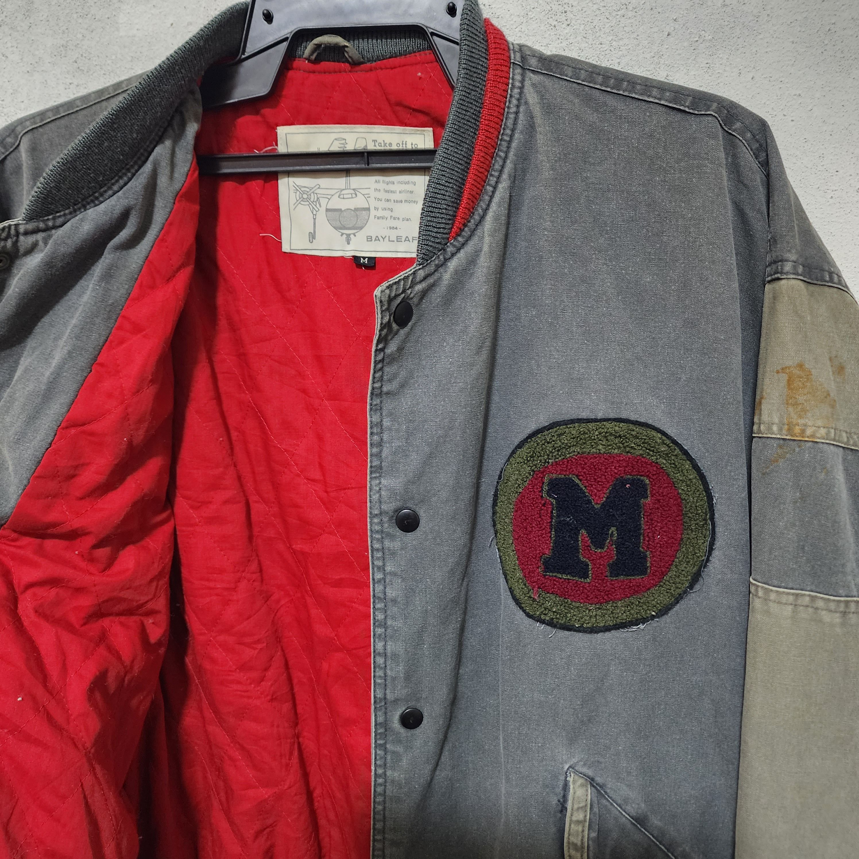 Vintage Bayleaf Vintage Aviation Bomber Jacket Size US M / EU 48-50 / 2 - 3 Thumbnail