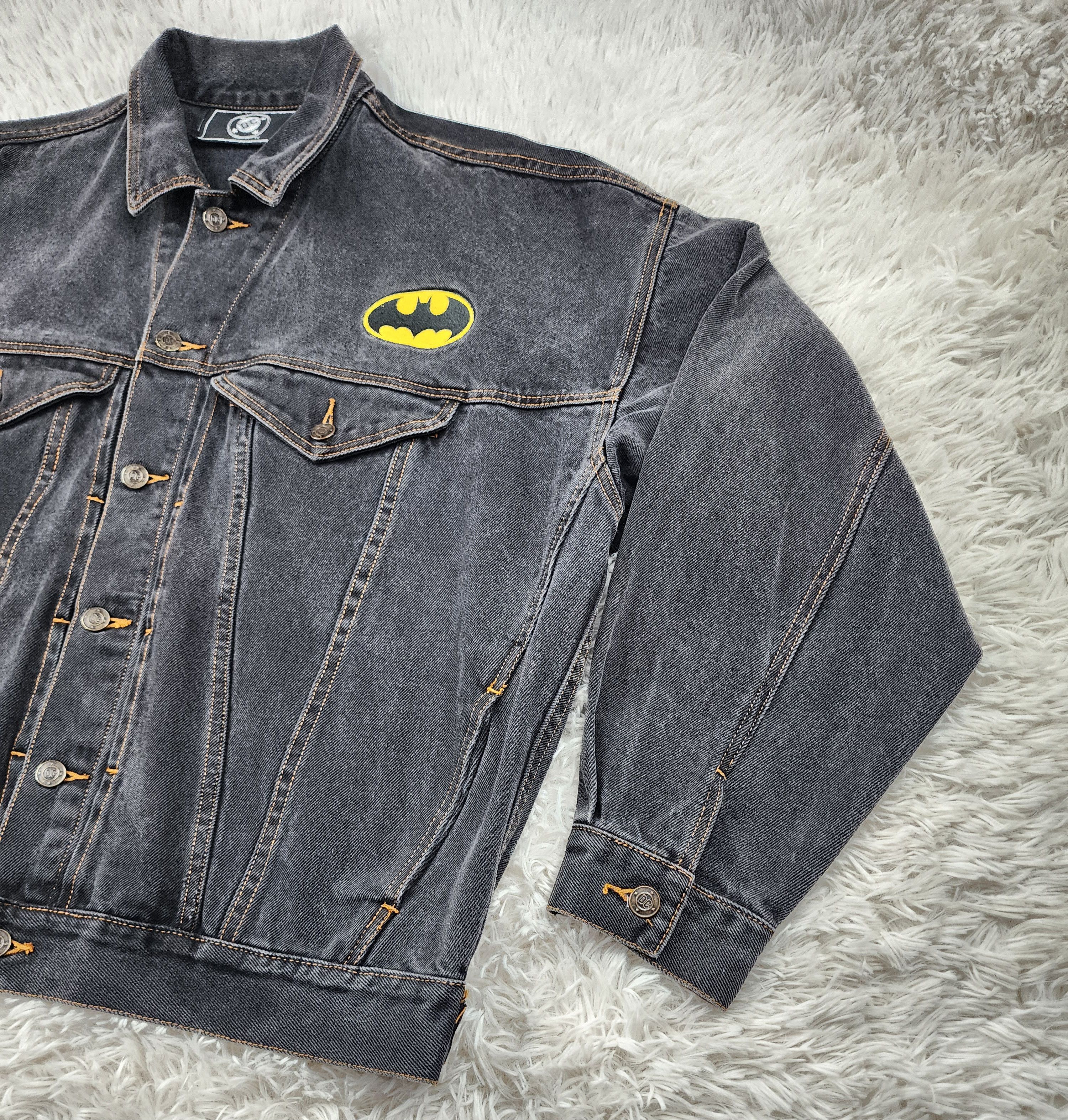 DC Comics Vintage DC Comics Batman and Robbin denim black jacket Size XL / US 12-14 / IT 48-50 - 2 Thumbnail