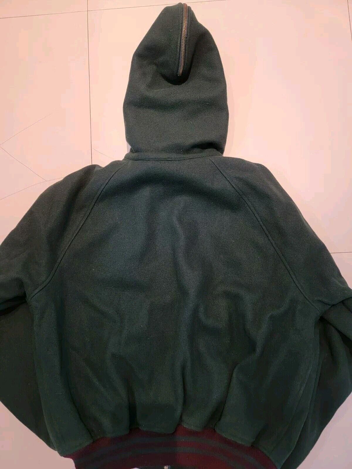 Polo Ralph Lauren Polo Ralph Lauren Deep Green Wool Bomber Jacket Size Size US M / EU 48-50 / 2 - 4 Thumbnail