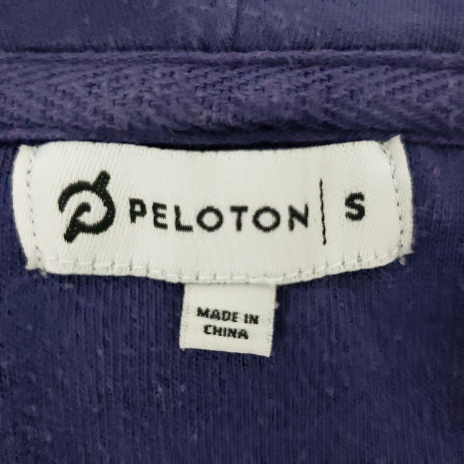 Peloton Peloton Ultimate Fleece Full Zip Sweatshirt Hoodie Spellout Size S / US 4 / IT 40 - 12 Thumbnail