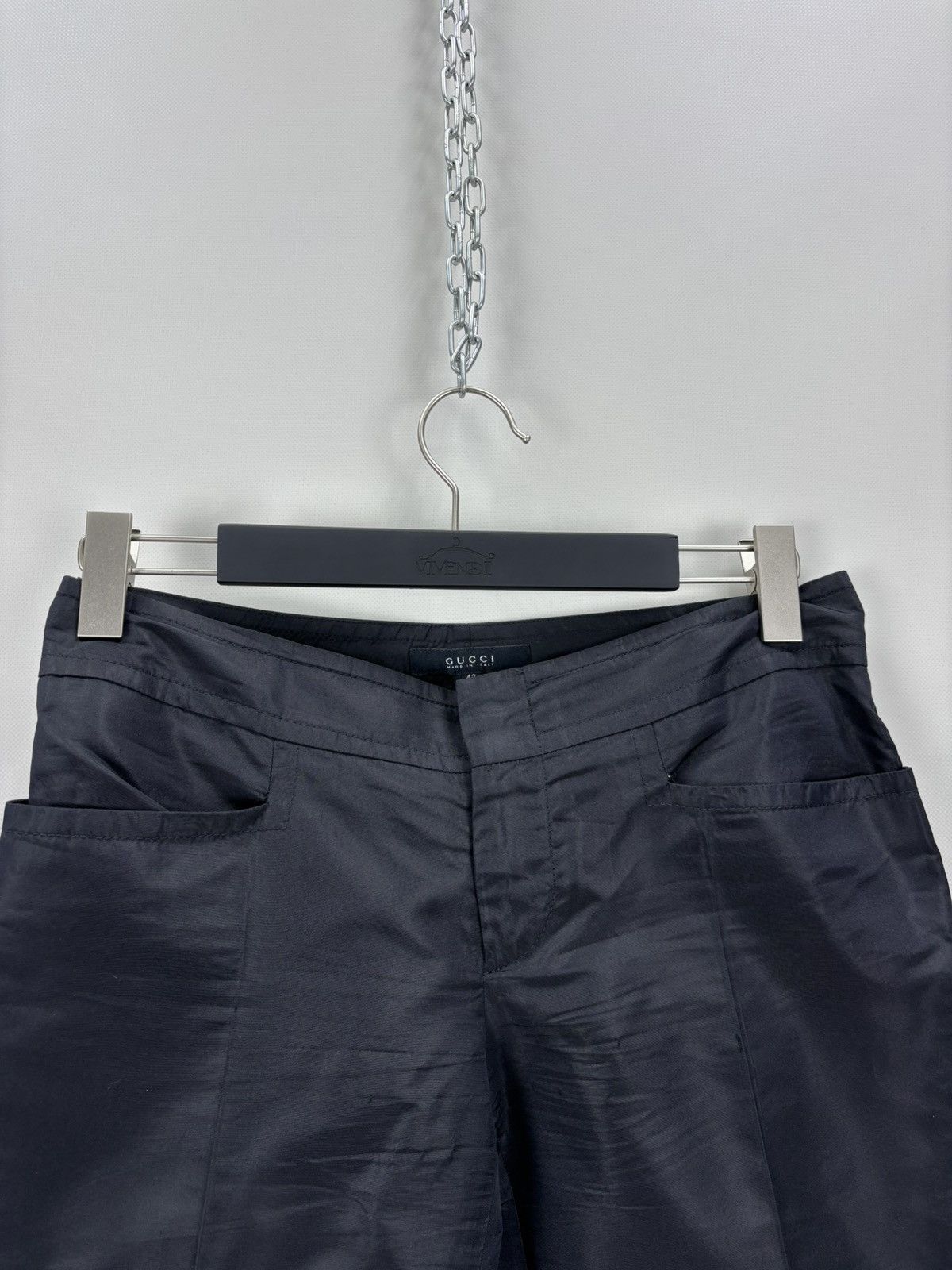 Gucci Womens pants Gucci Size 42 Color Black Size 28" / US 6 / IT 42 - 4 Thumbnail