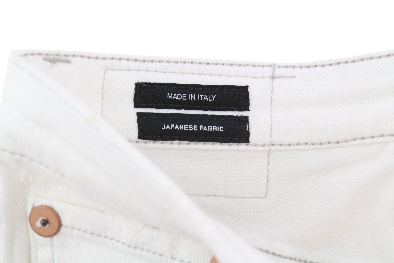 R13 KICK 24 Bootcut Zip Fly Ankle Bale White 84468 Size 24" / US 00 / IT 34 - 8 Thumbnail
