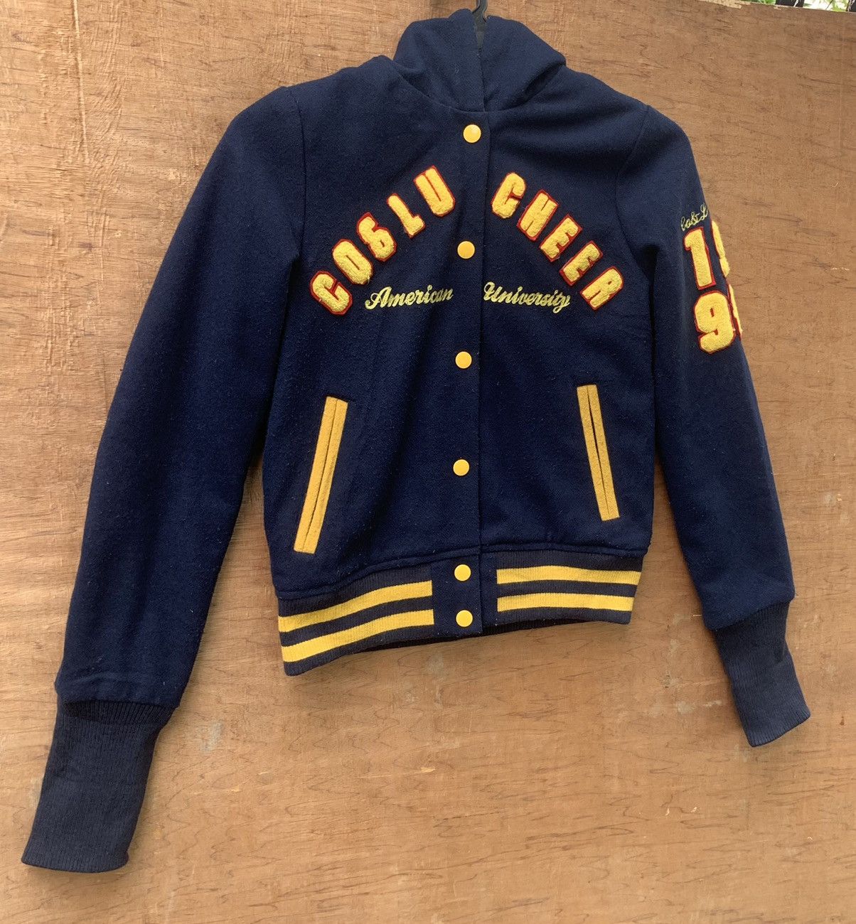 Hysteric Glamour Co&Lu Cheer American University Varsity Hoodie Jacket Size M / US 6-8 / IT 42-44 - 6 Thumbnail