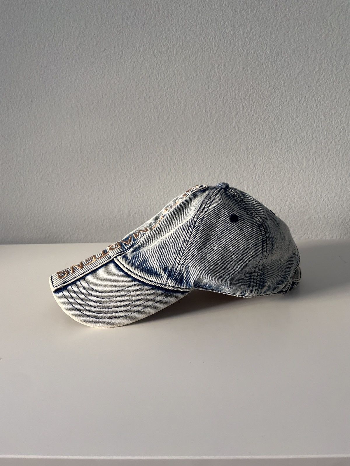 H&M GLENN MARTENS X H&M MOTIF DENIM CAP Size ONE SIZE - 5 Thumbnail