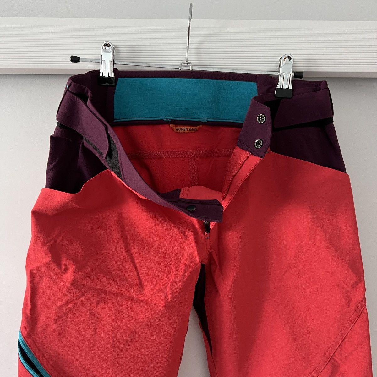 ORTOVOX Women's Ortovos Pink Merino Inside Outdoor Pants Size S Size 30" / US 8 / IT 44 - 4 Thumbnail