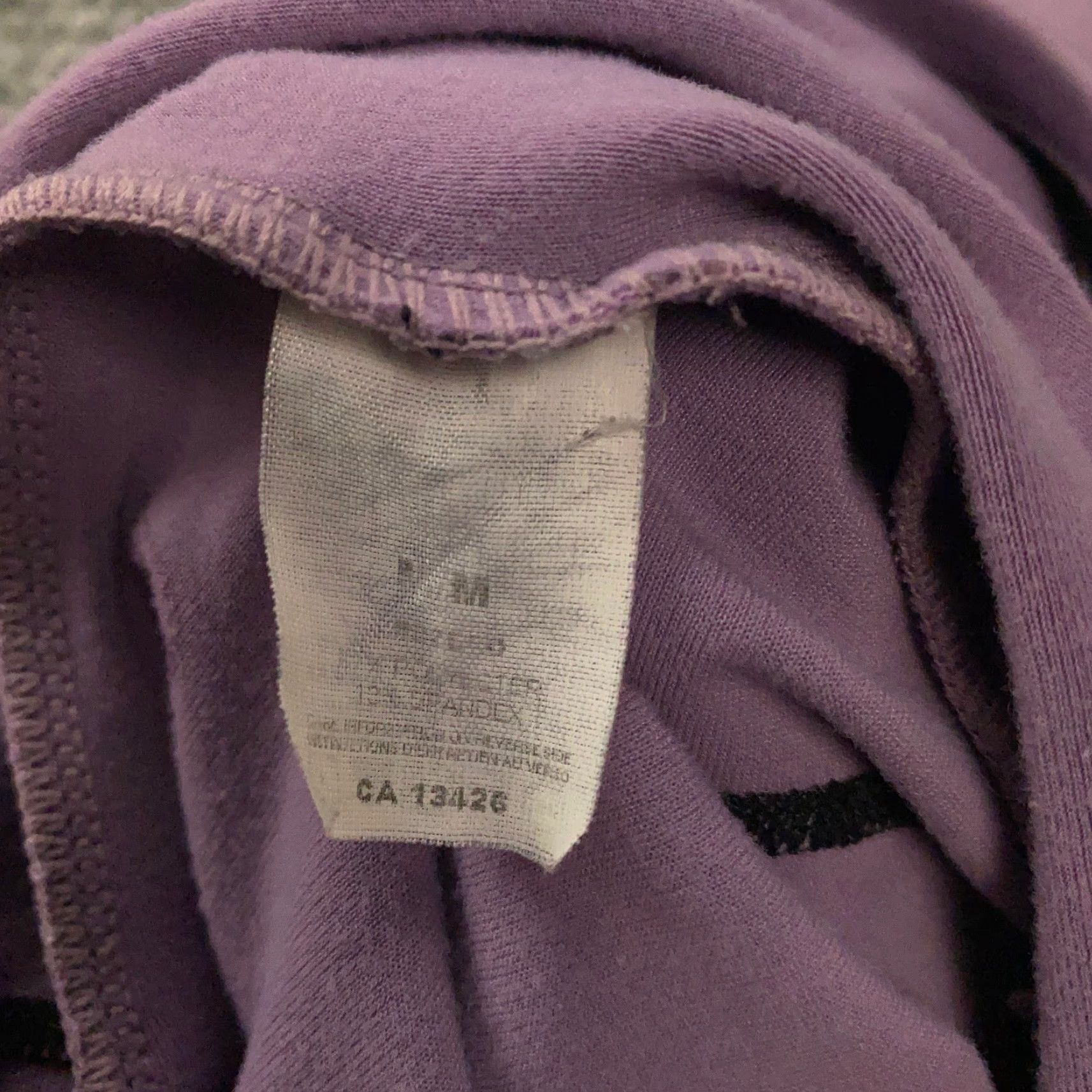 Vintage Sugoi Active Shirt Womens Medium Purple Hooded Stretch Size M / US 6-8 / IT 42-44 - 7 Thumbnail