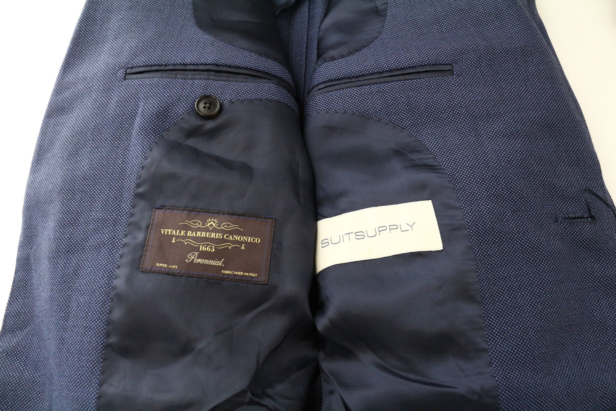 Suitsupply LA SPALLA UK36R Blue Wool Blazer 74768 Size 36R - 5 Thumbnail