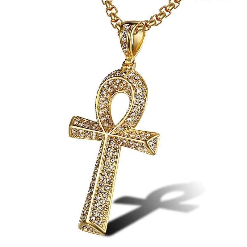 Jewelry Egyptian Cross Pendant Necklace Size ONE SIZE - 4 Thumbnail