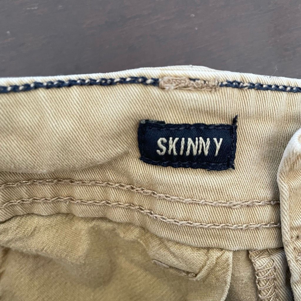 American Eagle Outfitters American Eagle Skinny Khaki Chino Pants 30 x 31 Size US 30 / EU 46 - 7 Thumbnail