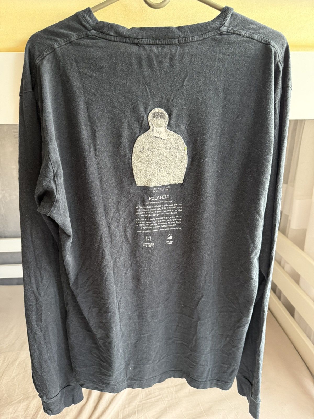 Stone Island STONE ISLAND ARCHIVIO LONGSLEEVE SIZE M BLACK ORIGINAL LOOK Size US M / EU 48-50 / 2 - 2 Thumbnail