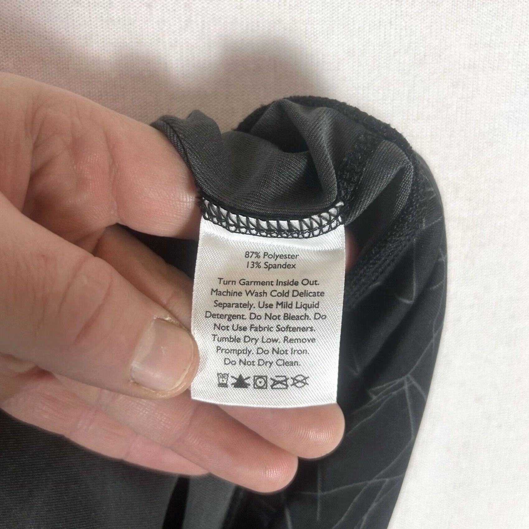 Eddie Bauer Eddie Bauer Womens Athletic Capri Leggings - Black Graphic Print - Medium Size 32" / US 10 / IT 46 - 3 Thumbnail