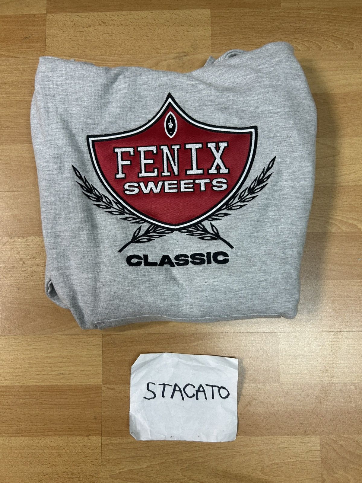 Rap Tees Fenix Flexin Swisher Fenix Sweets Hoodie Grey Size US L / EU 52-54 / 3 - 3 Thumbnail