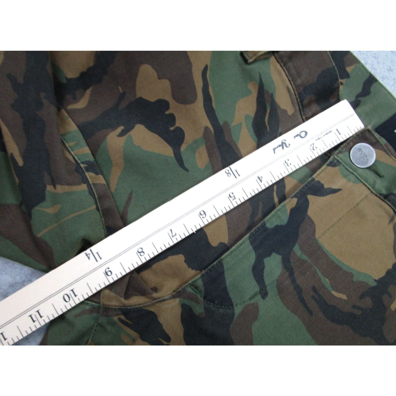 RVCA RVCA Camouflage Straight Jeans Pants 28 Multicolor Mens Size US 28 / EU 44 - 5 Thumbnail