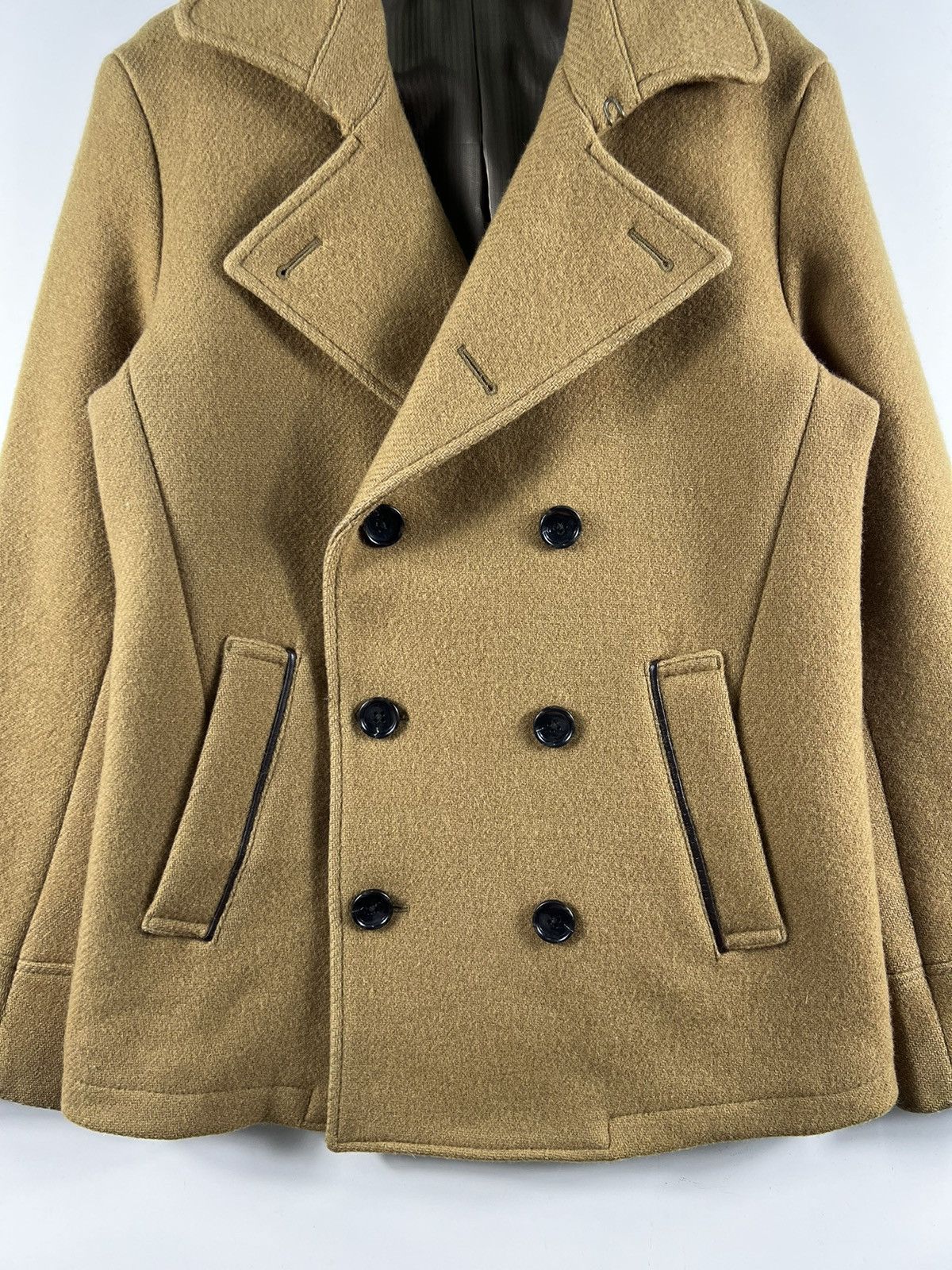 Japanese Brand × Tornado Mart 🔥 Zero by Tornado Mart mustard Peacoat Size US XS / EU 42 / 0 - 4 Thumbnail