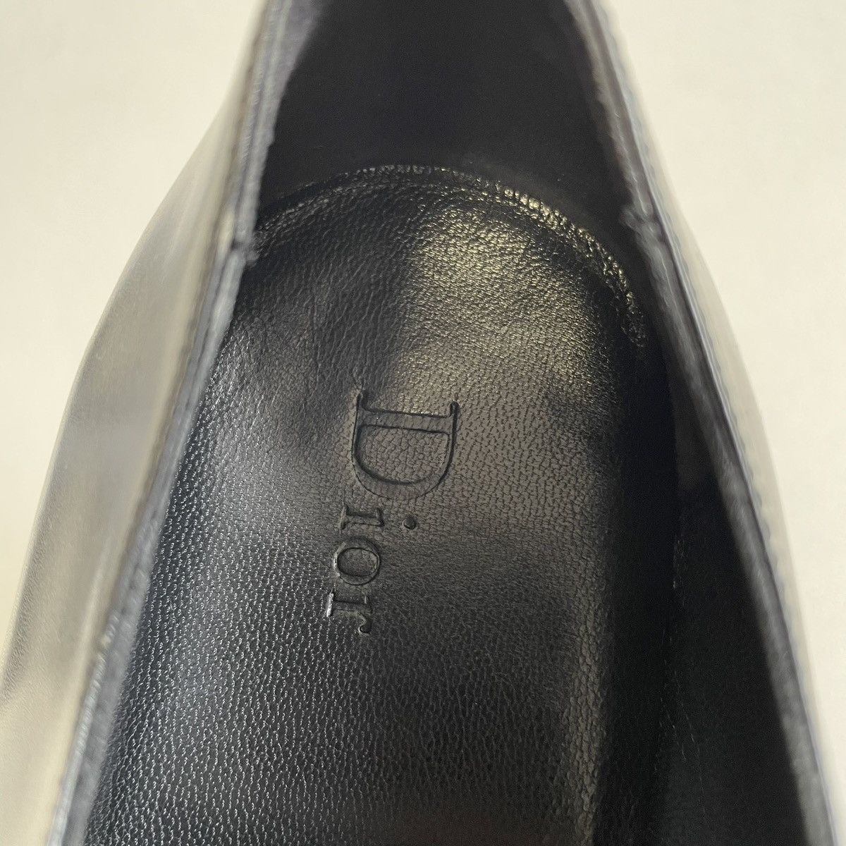 Dior Black Leather ‘Low Profile’ Derby Shoes Size US 8 / EU 41 - 18 Thumbnail