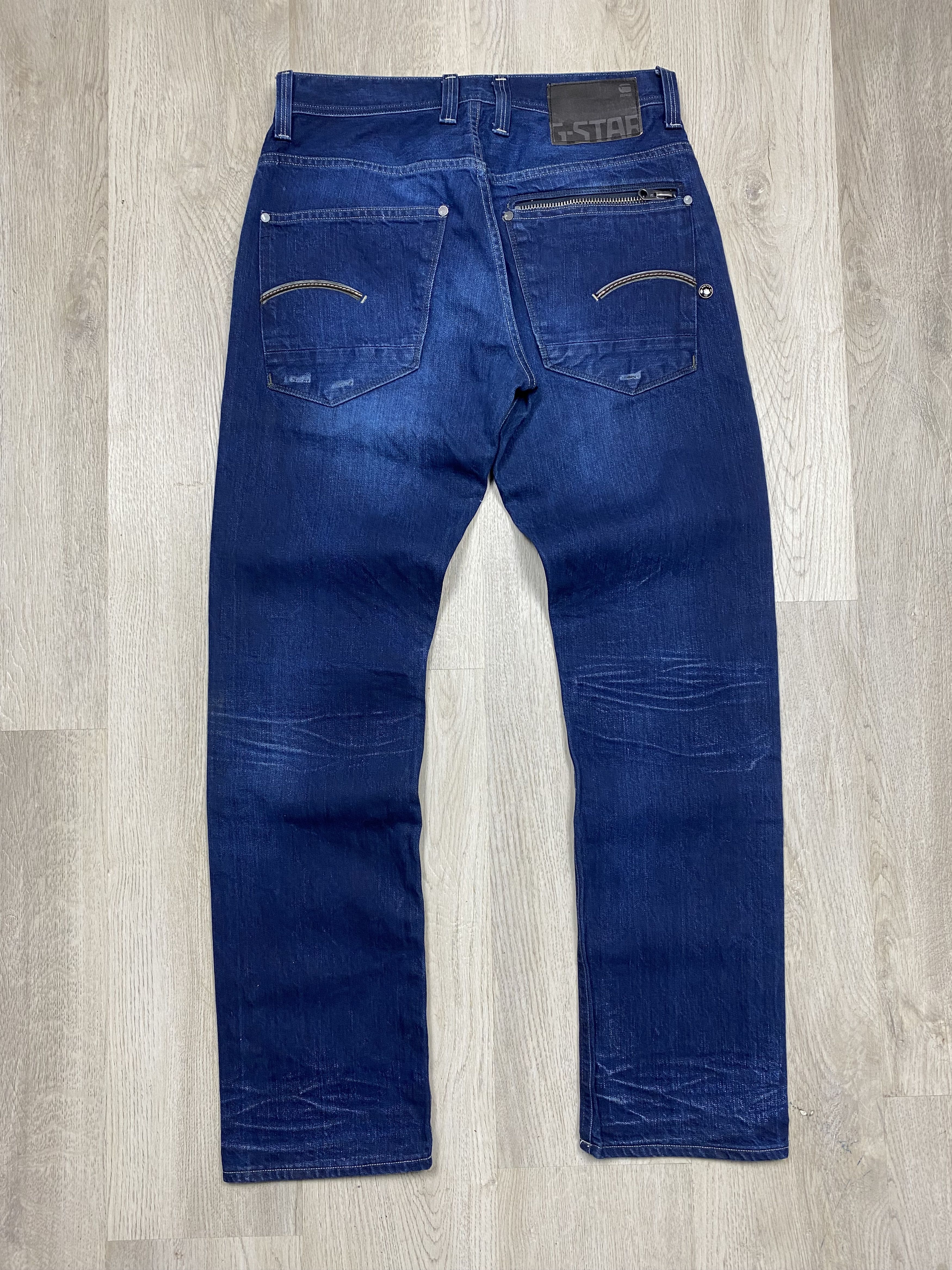G-Star G Star Raw Mens Attacc Straight Denim Pants Jeans Size US 31 - 7 Thumbnail