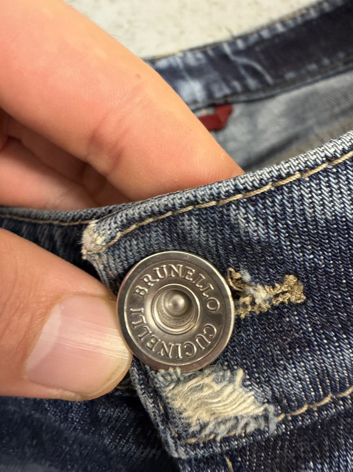 Brunello Cucinelli Brunello Cucinelli Distressed Jeans Size US 32 / EU 48 - 6 Thumbnail