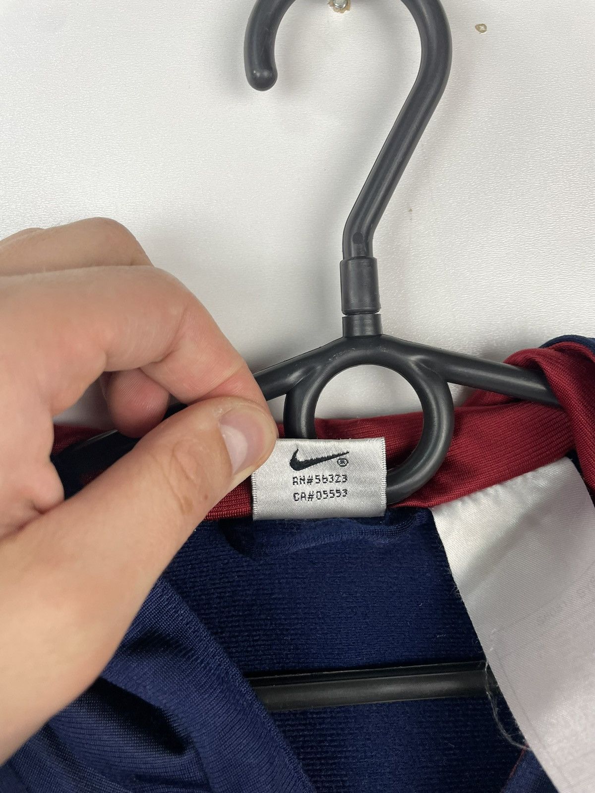 Nike × Vintage Big Swoosh Nike Vintage Zip Hoodie Blue Size M Size US M / EU 48-50 / 2 - 4 Thumbnail