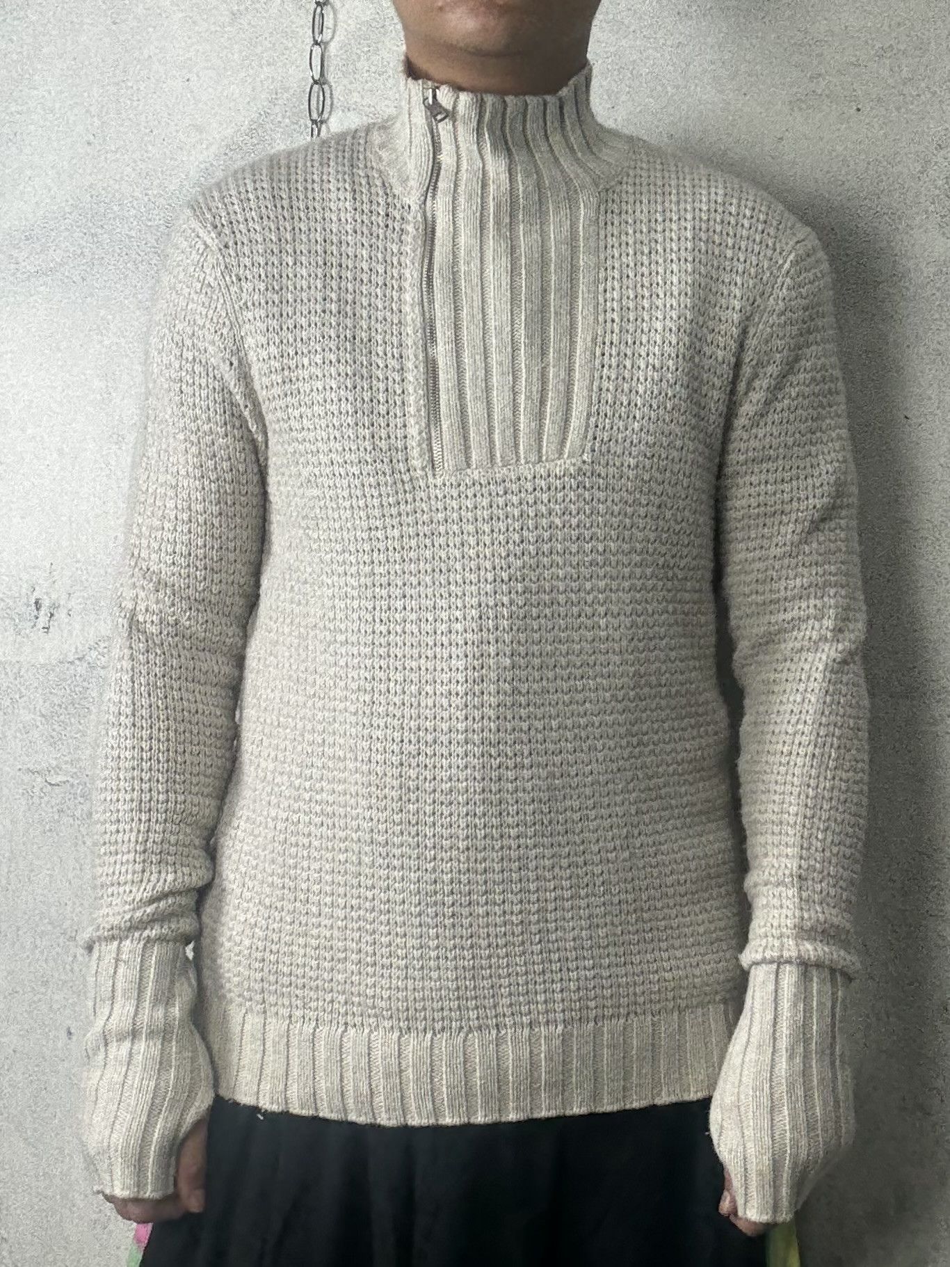Armani Y2K Armani Knit Sweater Wool Angora Size US M / EU 48-50 / 2 - 5 Thumbnail