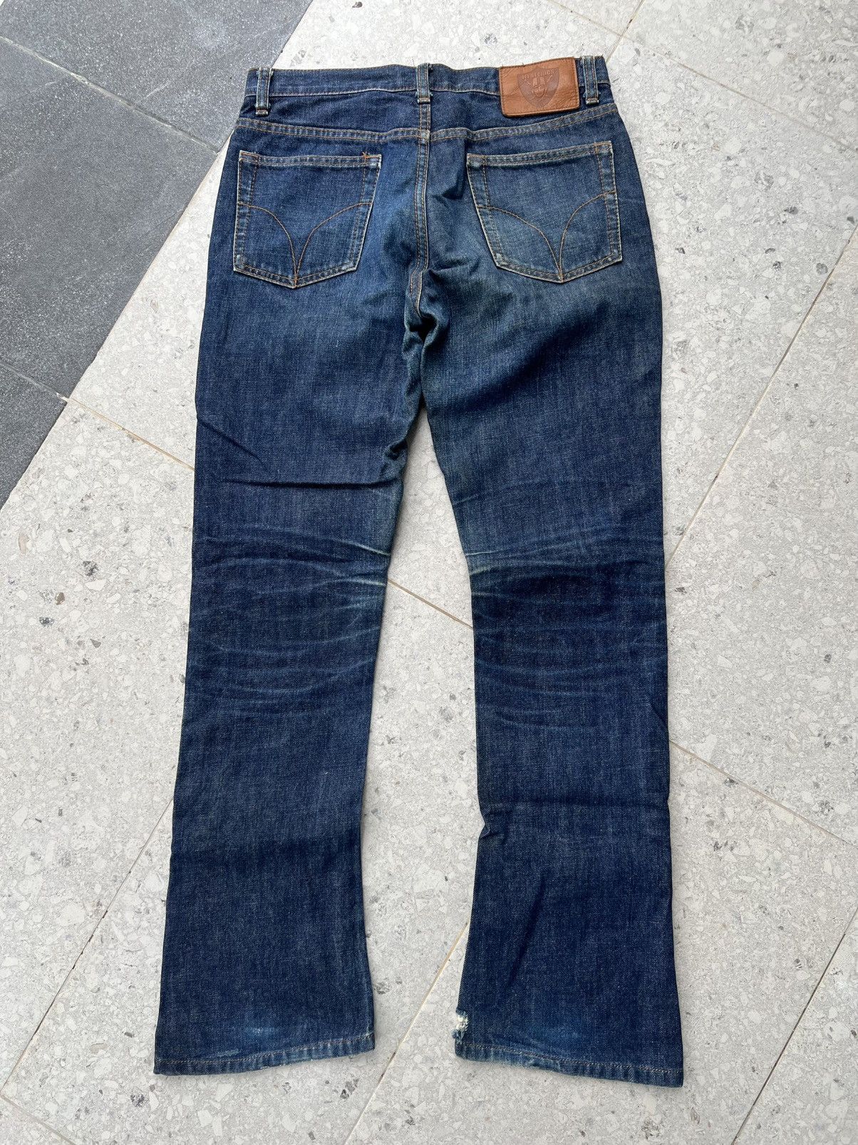Hysteric Glamour × Indigo Hysteric Glamour bottom flared denim Size 30" / US 8 / IT 44 - 9 Thumbnail