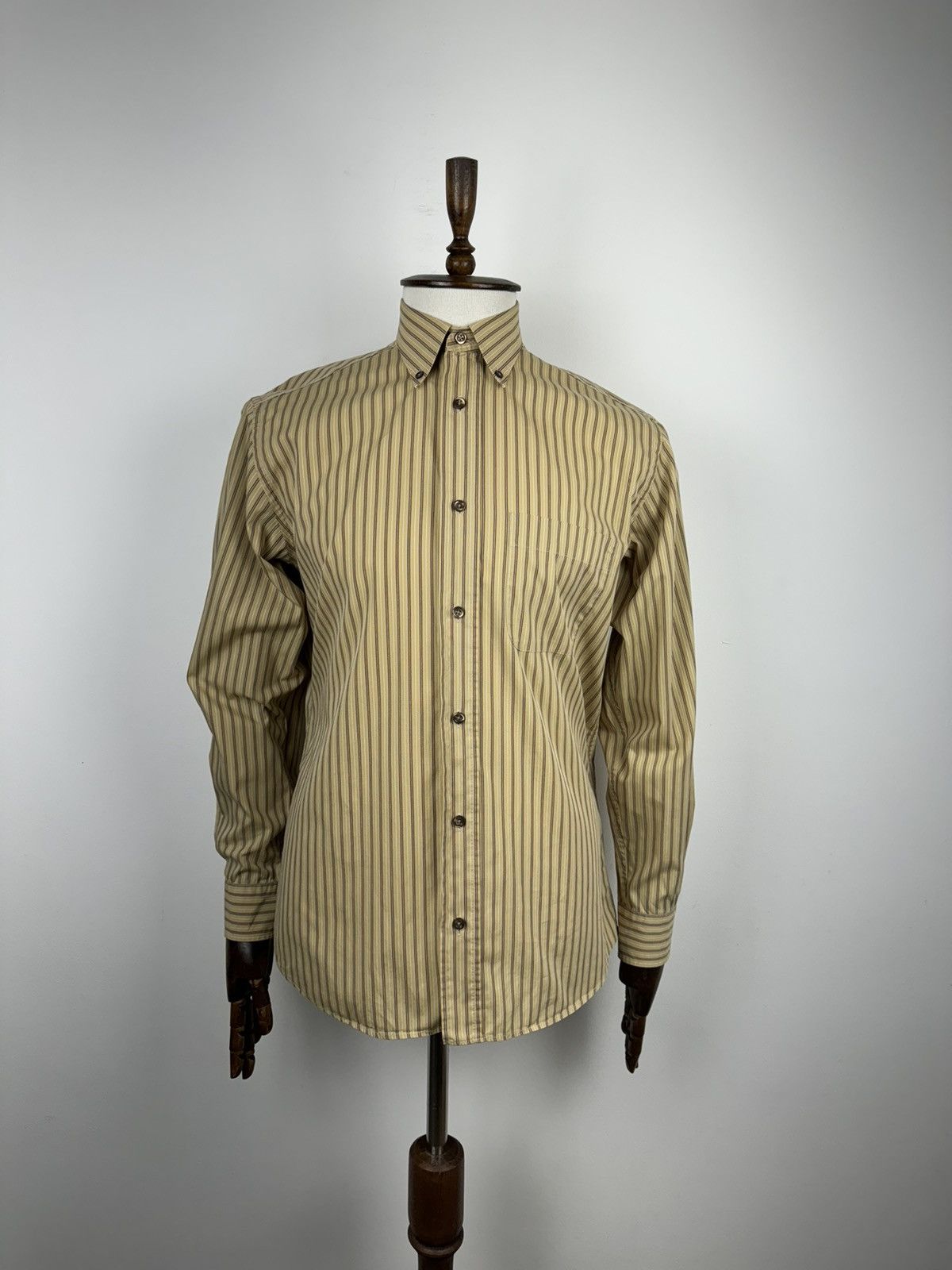 Lanvin × Vintage Vintage Lanvin Paris Long Sleeve Button Down Shirt size M Size US M / EU 48-50 / 2 - 1 Thumbnail