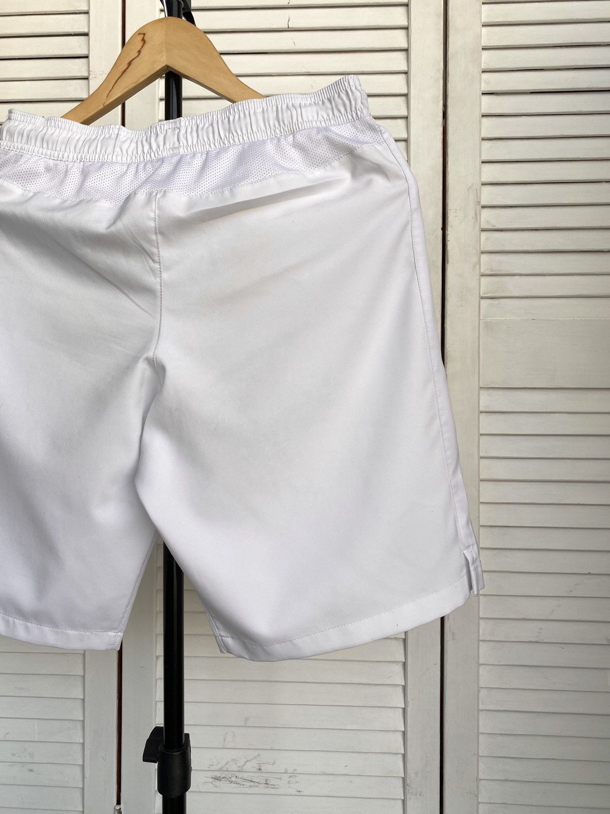 Nike × Vintage Vintage Nike AS Roma Italy Soccer Shorts Home Football White Size US 30 / EU 46 - 7 Thumbnail