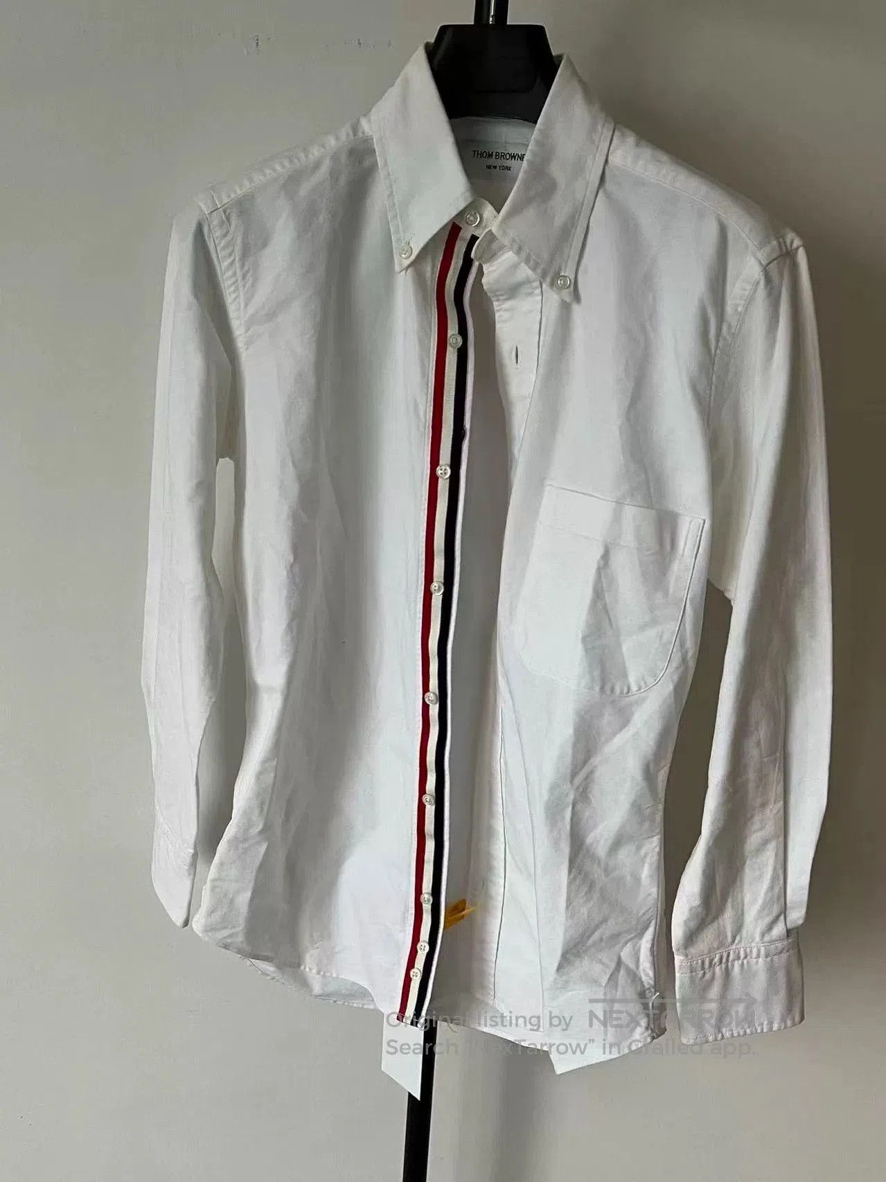 Thom Browne thom browne classic striped button. Size US XXS / EU 40 - 1 Thumbnail