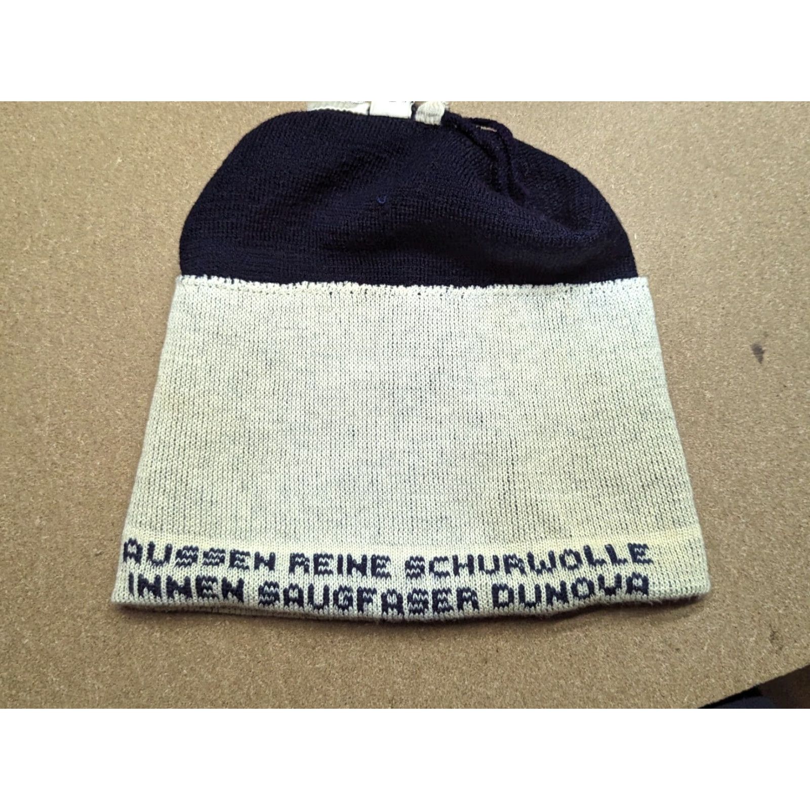 Vintage VINTAGE peter Steinebronn Ski Beanie Hat Wool Lined Blue Knit Unisex Adults One Size Beanie Mens Womens Girls Boys Size ONE SIZE - 7 Thumbnail