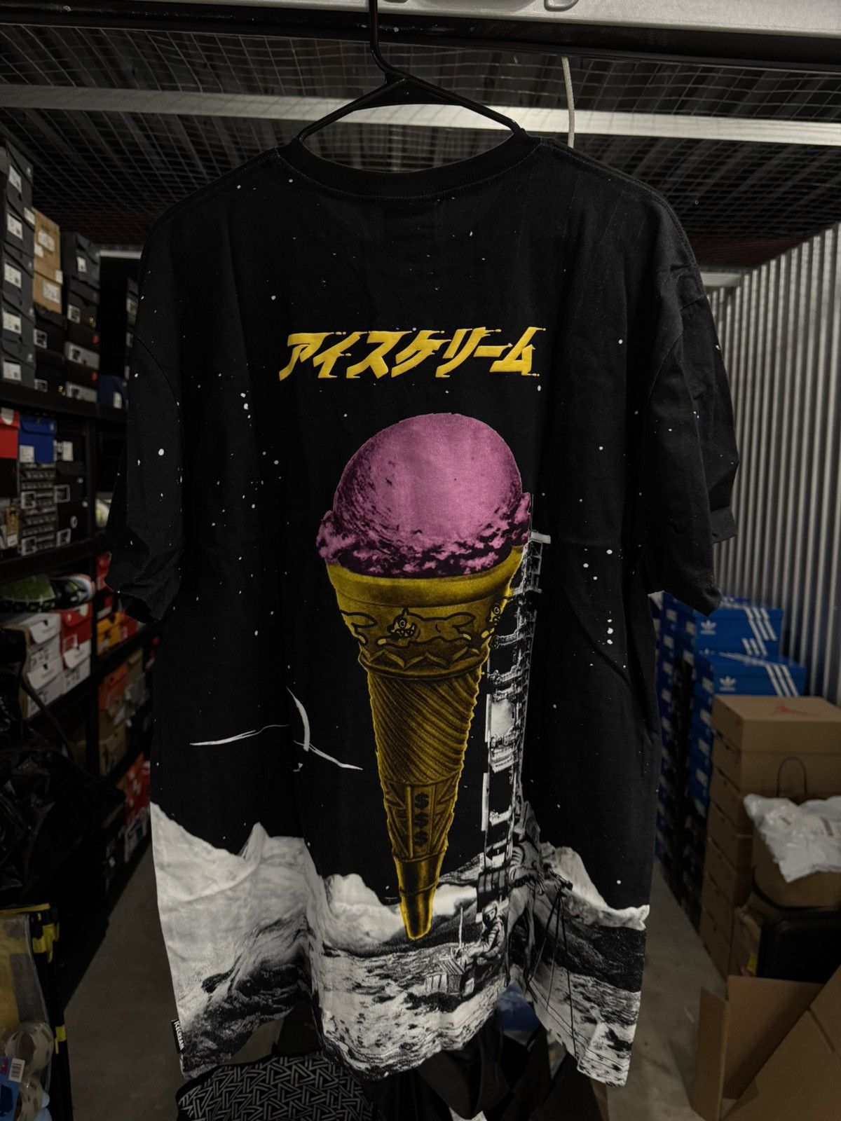 Icecream Ice Cream Moon and Space T-Shirt Size XXL Size US XXL / EU 58 / 5 - 6 Thumbnail
