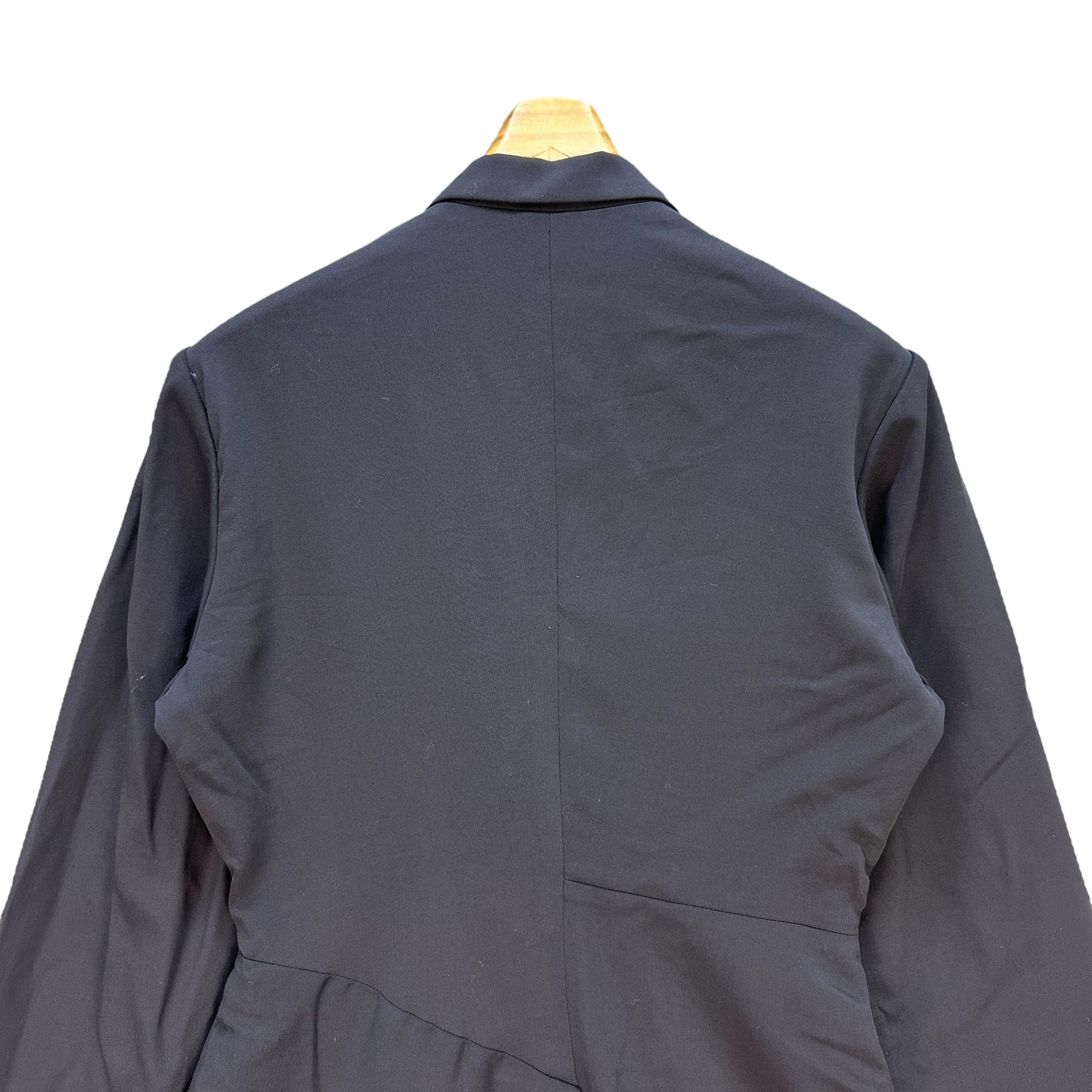 Yohji Yamamoto Vintage YOHJI YAMAMOTO Avant Garde Jacket #A75-1814 Size S / US 4 / IT 40 - 19 Thumbnail