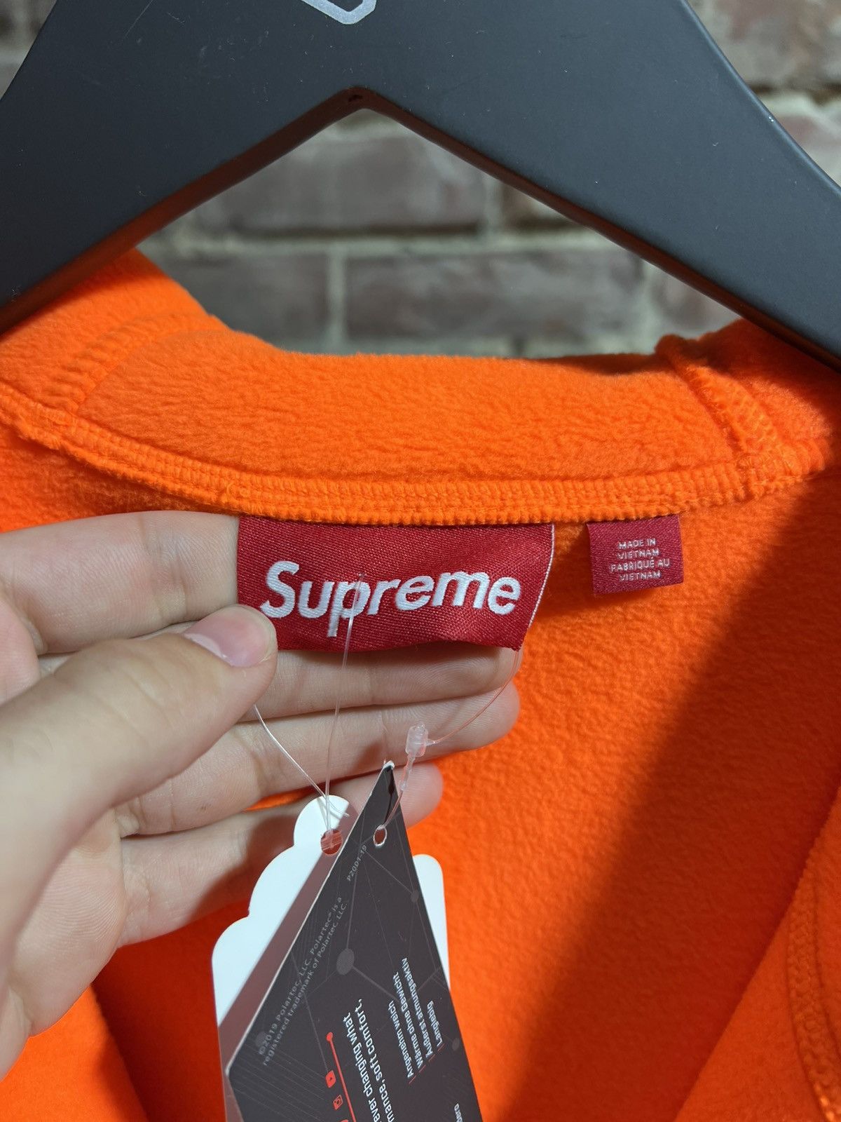Supreme Supreme Fleece Quarter Zip Hoodie Size US S / EU 44-46 / 1 - 4 Thumbnail