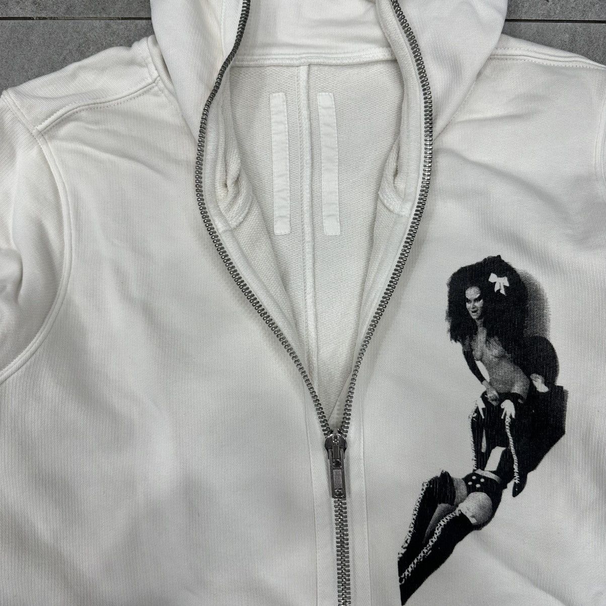 Rick Owens Drkshdw Rick Owens Drkshdw full zip hoodie Size US S / EU 44-46 / 1 - 7 Thumbnail