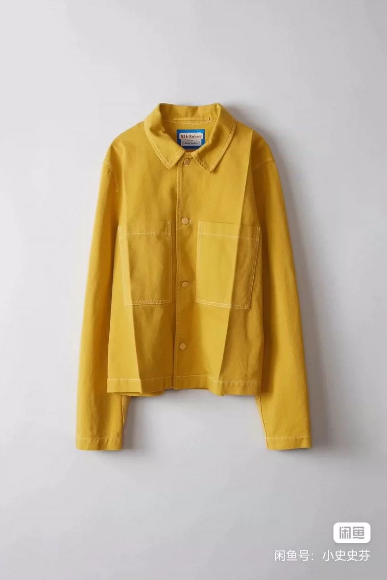 Acne Studios Acne studios Mustard yellow denim jacket 2502-Nextarrow Size US S / EU 44-46 / 1 - 2 Thumbnail