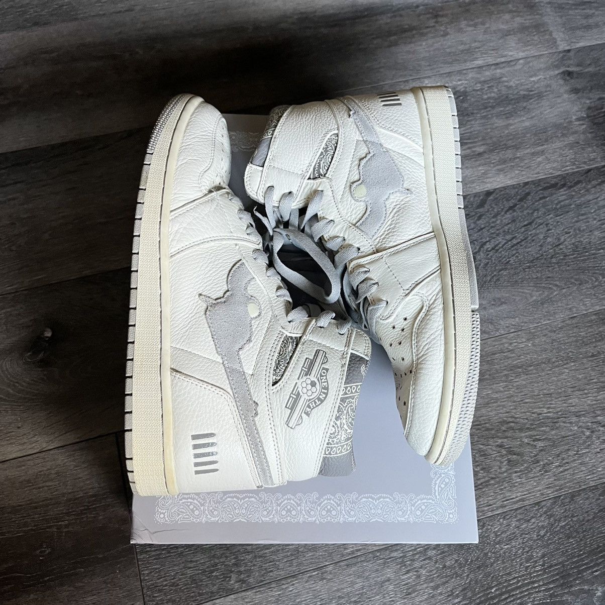 Fugazi Fugazi One in The Chamber High White/Grey Shoes Size 11 Size US 11 / EU 44 - 3 Thumbnail