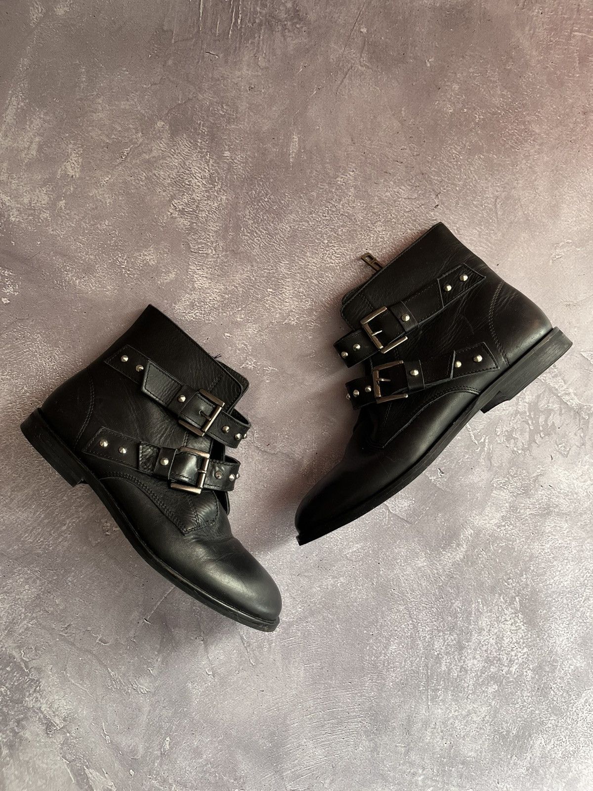 Zadig & Voltaire Zadig & Voltaire Leather Boots Black Size 39 Size US 6.5 / IT 36.5 - 1 Thumbnail