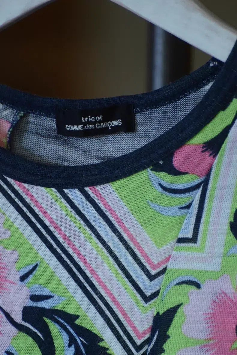 Comme des Garcons Comme Des Garcons size F Floral Geometric Patchwork Sleeve Size S / US 4 / IT 40 - 5 Thumbnail