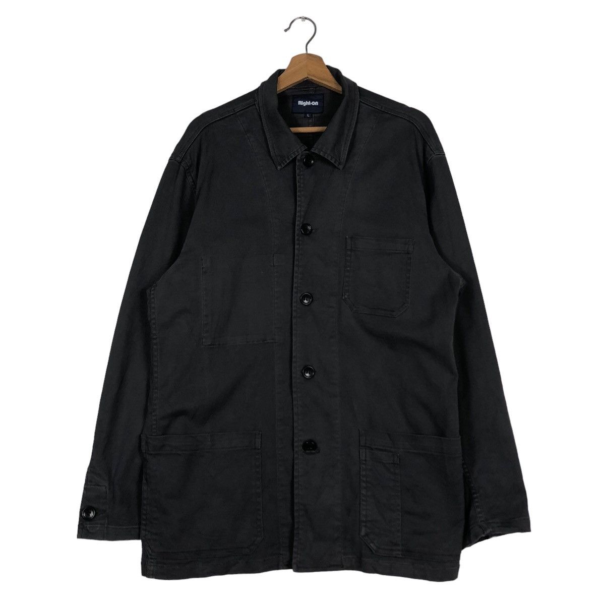 Issey Miyake 🔥Vintage Chore Work Jacket Right-On Multi Pocket Cargo Size US M / EU 48-50 / 2 - 1 Thumbnail