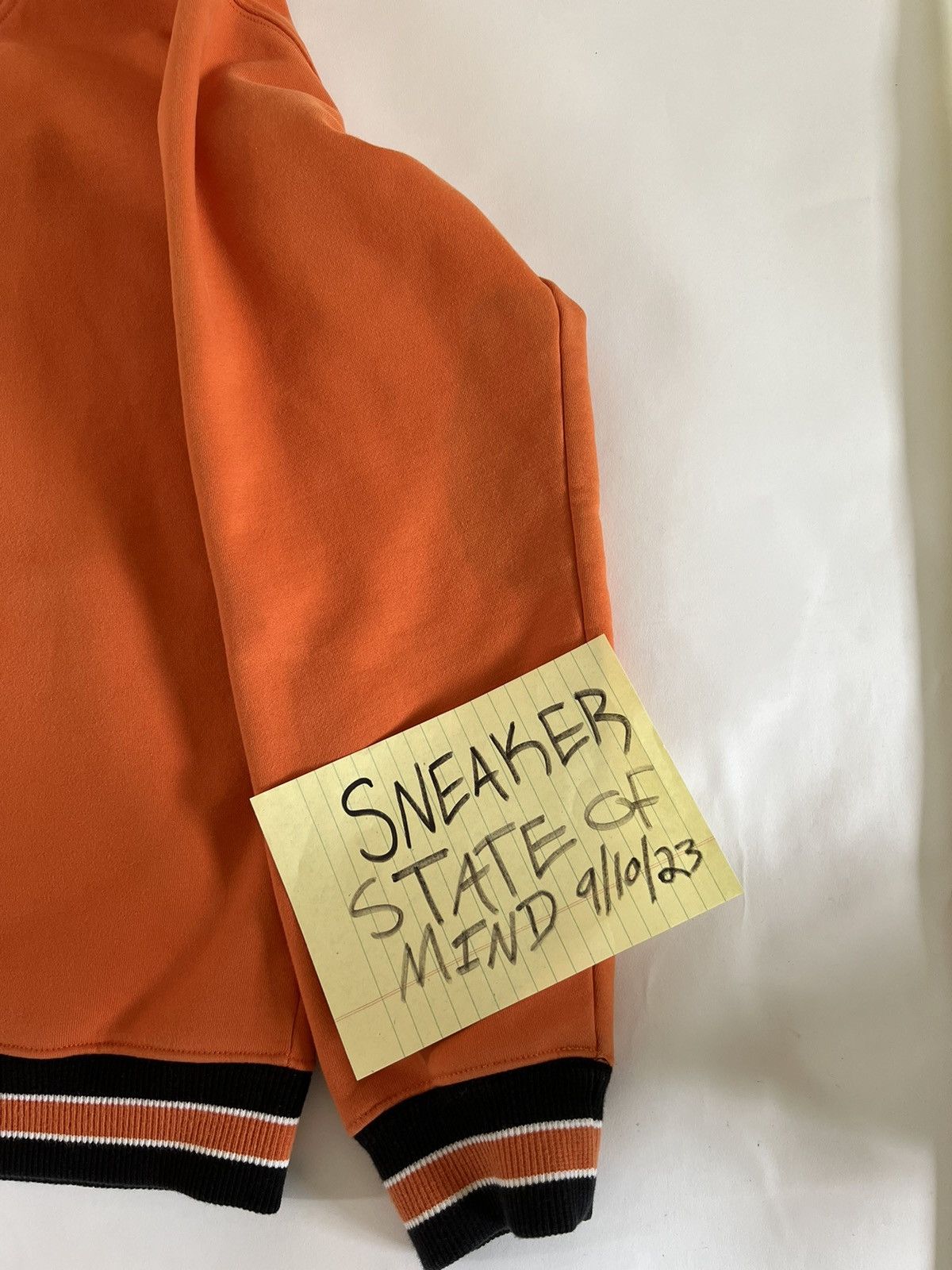 Champion × Supreme RARE Supreme x Champion Hoodie Sweatshirt Orange Size Large Size US L / EU 52-54 / 3 - 10 Thumbnail
