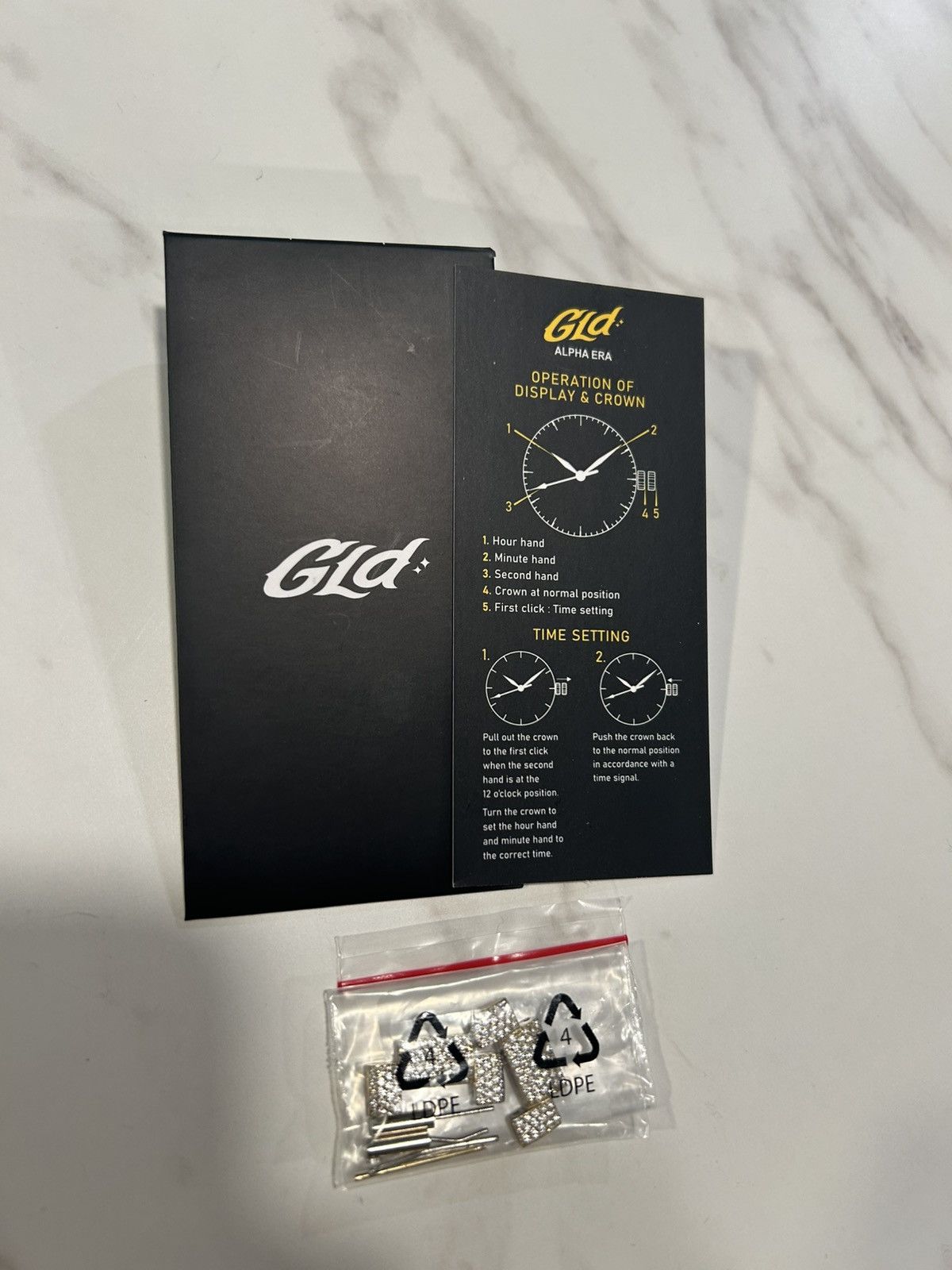 Other Shop GLD 42MM Iced Alpha Era Luminous Skeleton Size ONE SIZE - 7 Thumbnail