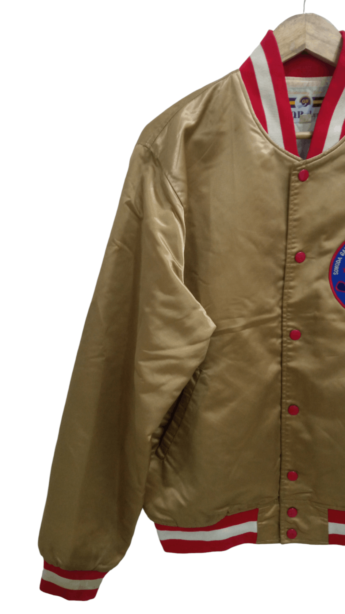 Vintage 🔥🔥Vintage 90s QB Club Lacrosse Team SGWC Varsity Jacket Size US L / EU 52-54 / 3 - 2 Thumbnail