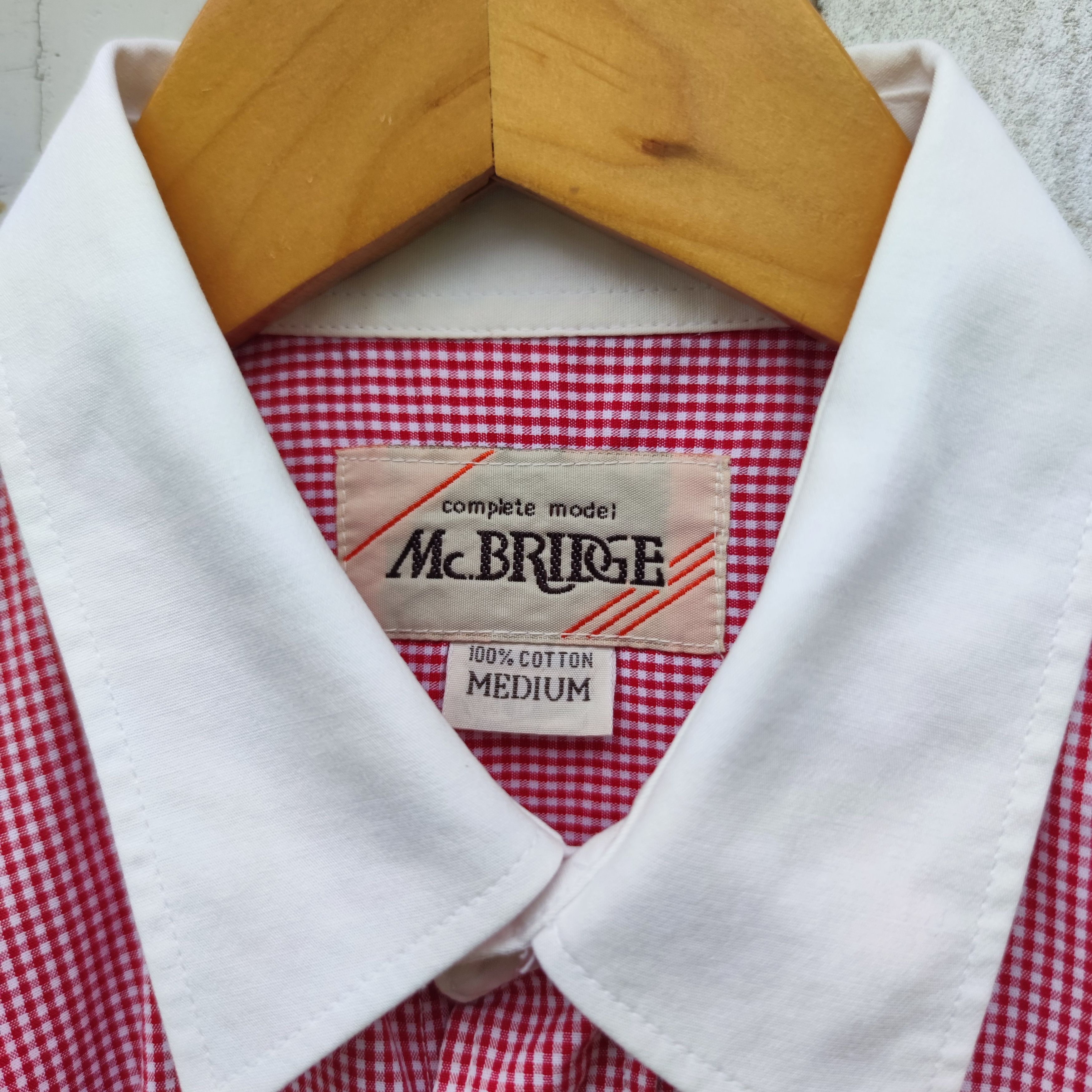 Designer × Japanese Brand × Vintage Mc.Bridge Complete Mode Japanese Brand Checkered Shirt Size US M / EU 48-50 / 2 - 2 Thumbnail