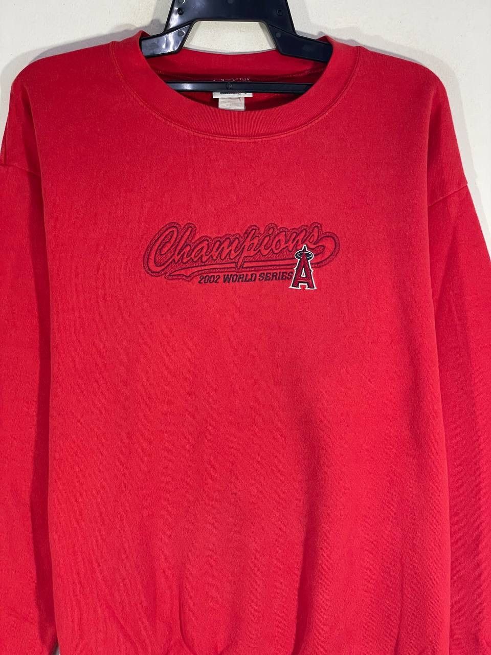 MLB Vintage 2002 champion mlb los angeles angel anaheim angel Size US L / EU 52-54 / 3 - 3 Thumbnail