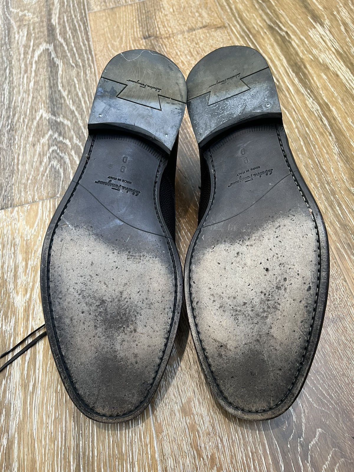 Salvatore Ferragamo Salvatore Ferragamo Leather 10VF 94369 Shoes Size US 9 / EU 42 - 5 Thumbnail