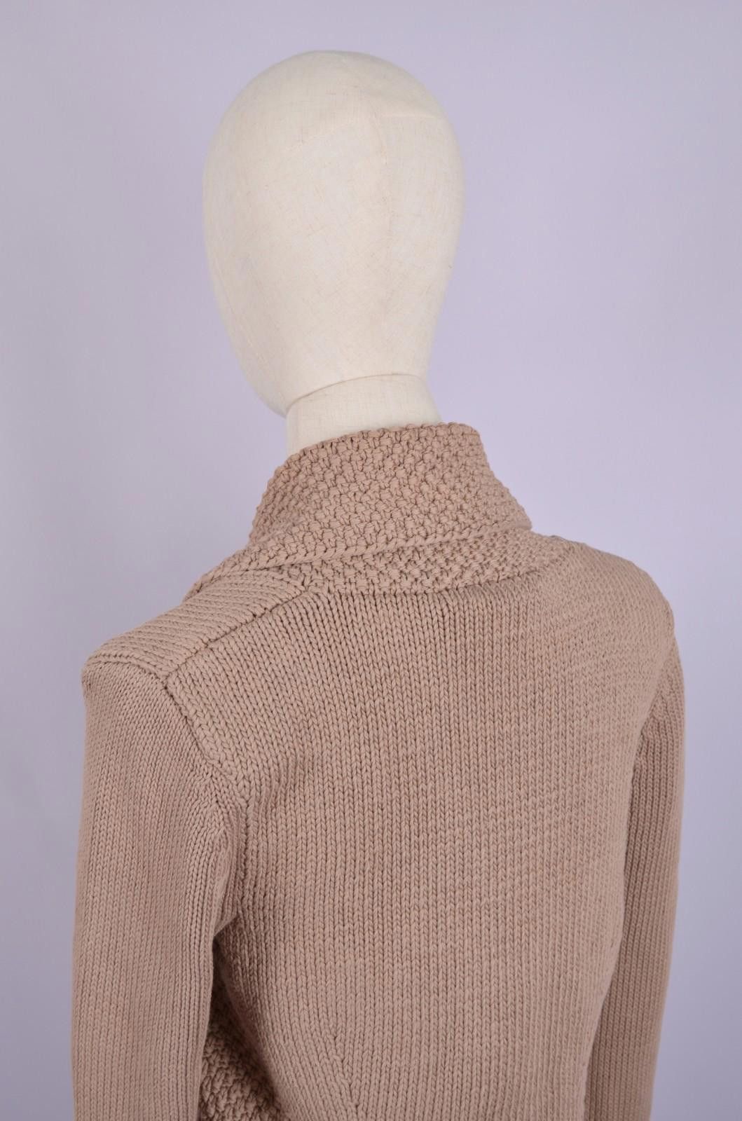 Iris von Arnim Iris Von Arnim Knit Cotton Cardigan Sweater Shawl Size XL Size XL / US 12-14 / IT 48-50 - 9 Thumbnail