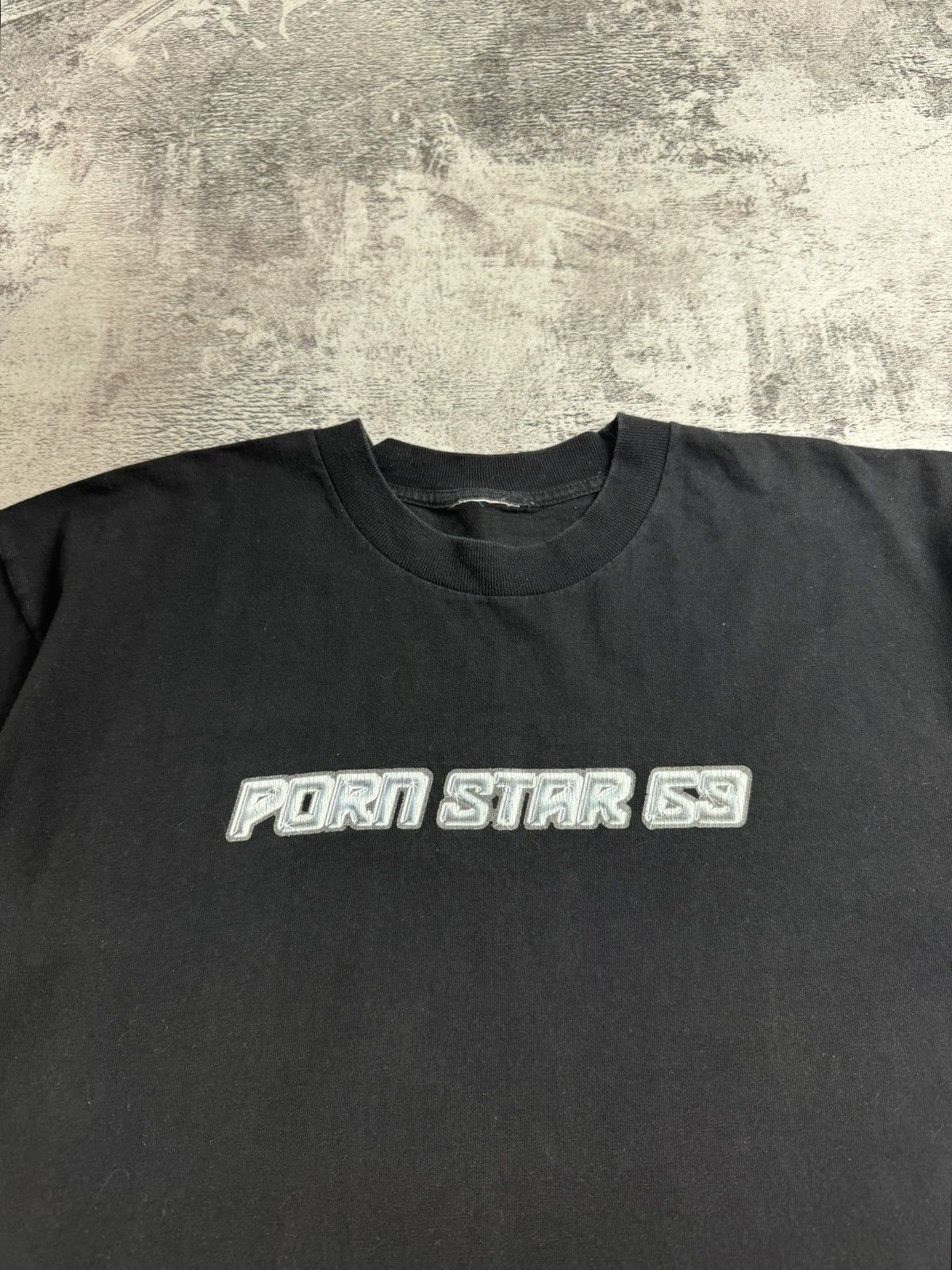 Hook-Ups Pornstar 69 Sex Vintage Men’s Large Black Hip Hop Rap Cotton T Shirt Tee Jersey Size US L / EU 52-54 / 3 - 6 Thumbnail