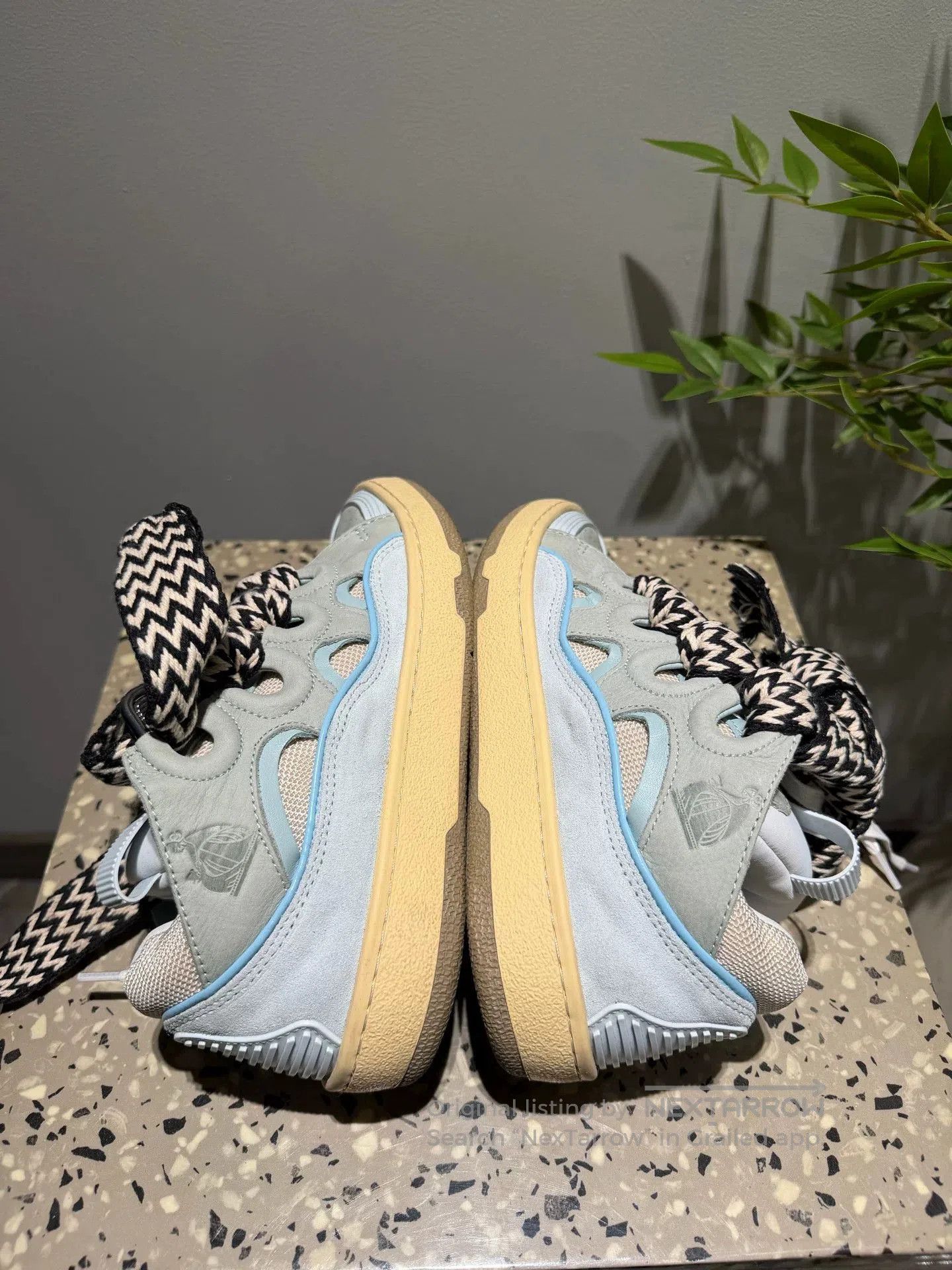 Lanvin Lanvin Curb Leather Women's Sneakers. Size US 5 / IT 35 - 5 Thumbnail