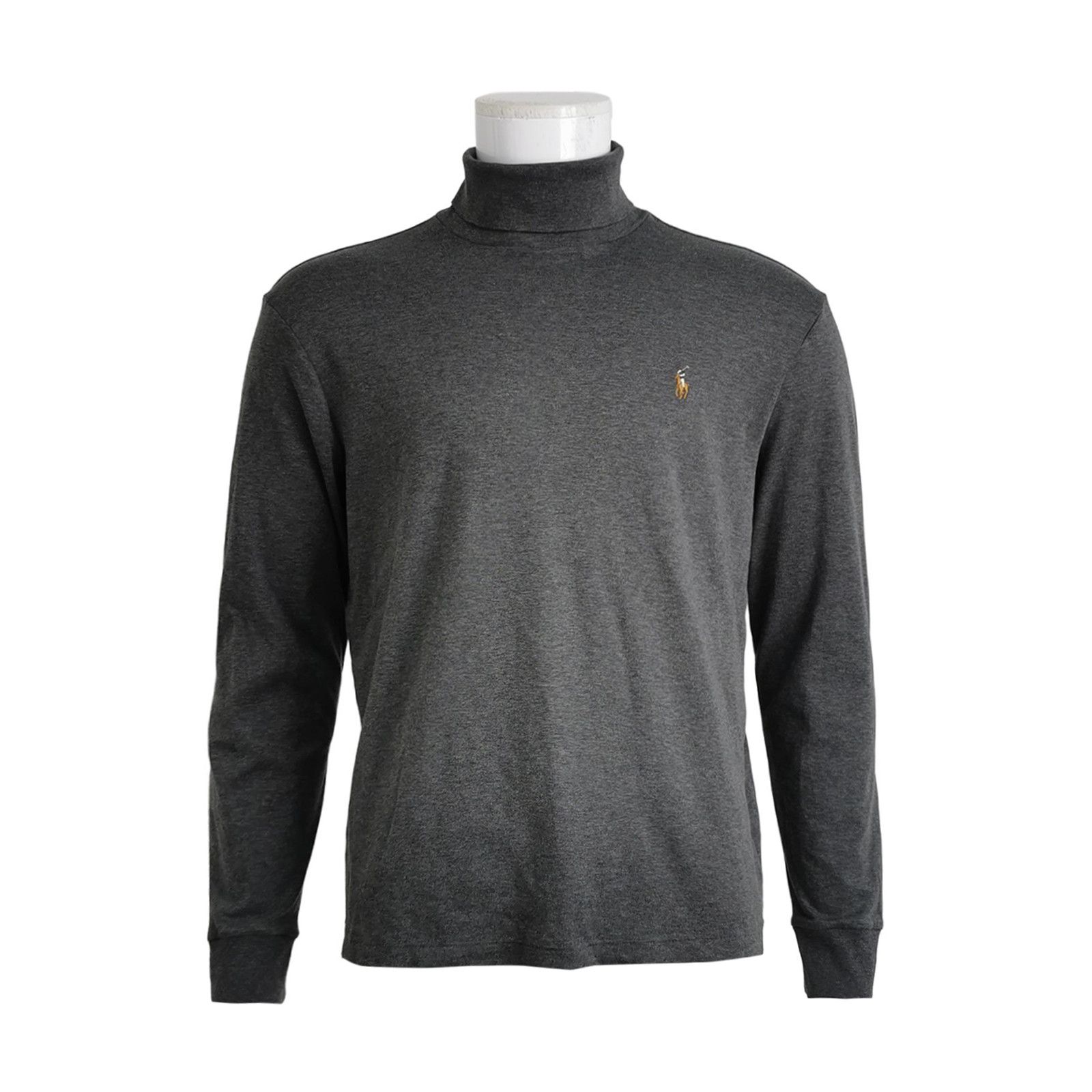 Polo Ralph Lauren Polo Ralph Lauren Gray Mock Neck Long Sleeve T-Shirt Size L Size US L / EU 52-54 / 3 - 1 Thumbnail