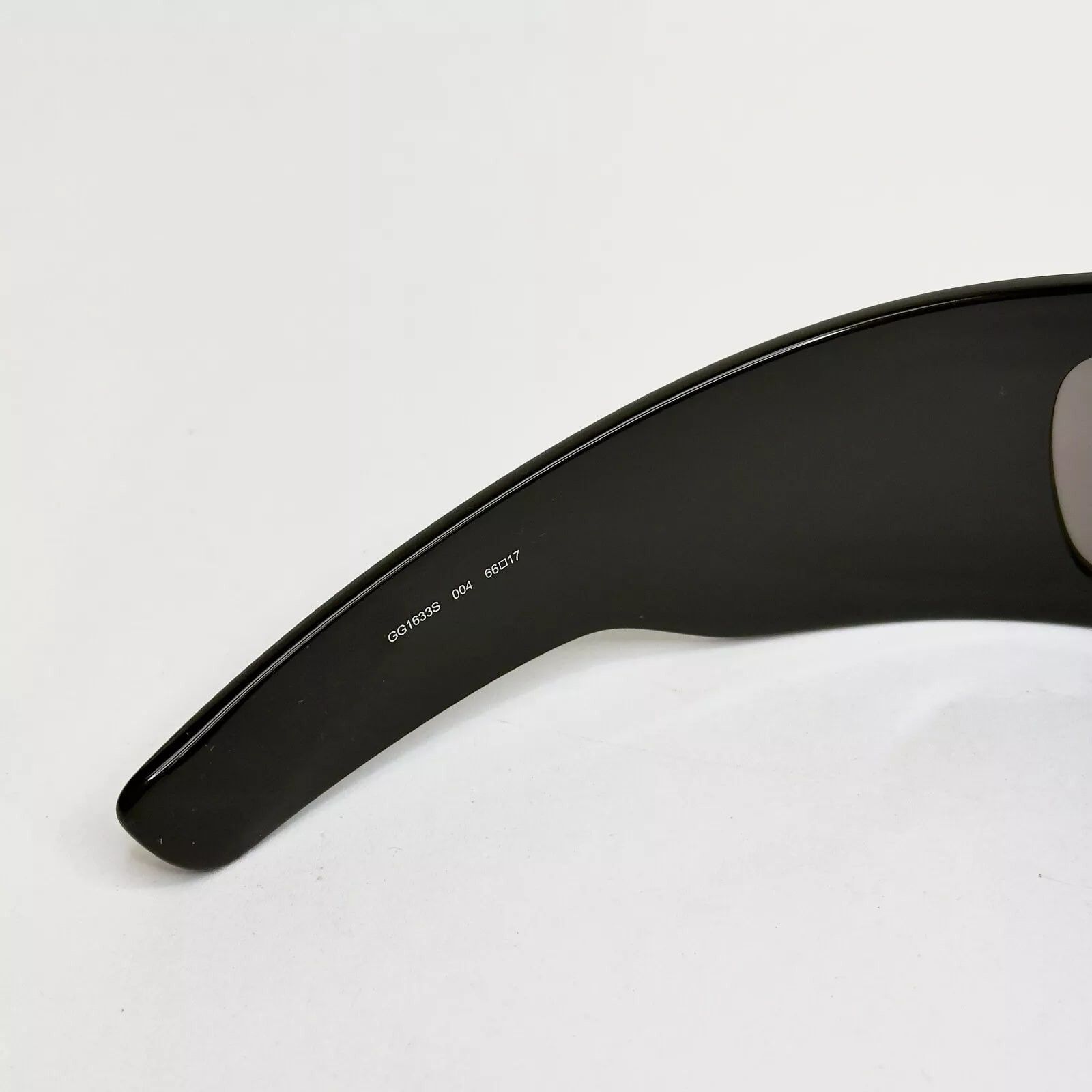 Gucci GUCCI 1633 Black Wrap Mask Unisex Fashion GG1633S 004 Size ONE SIZE - 3 Thumbnail