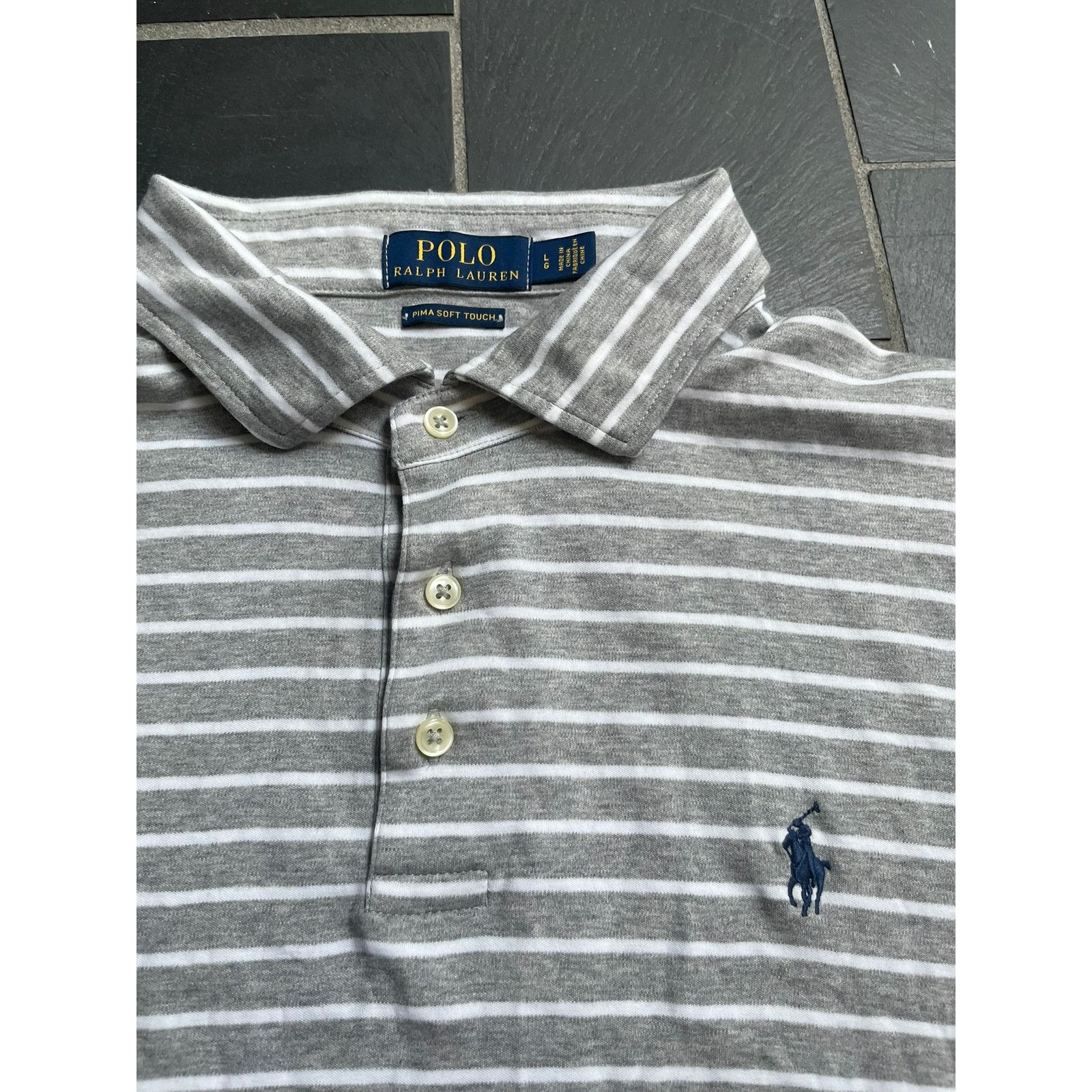 Polo Ralph Lauren Polo Ralph Lauren Pima Soft Touch Rugby Size US M / EU 48-50 / 2 - 1 Thumbnail